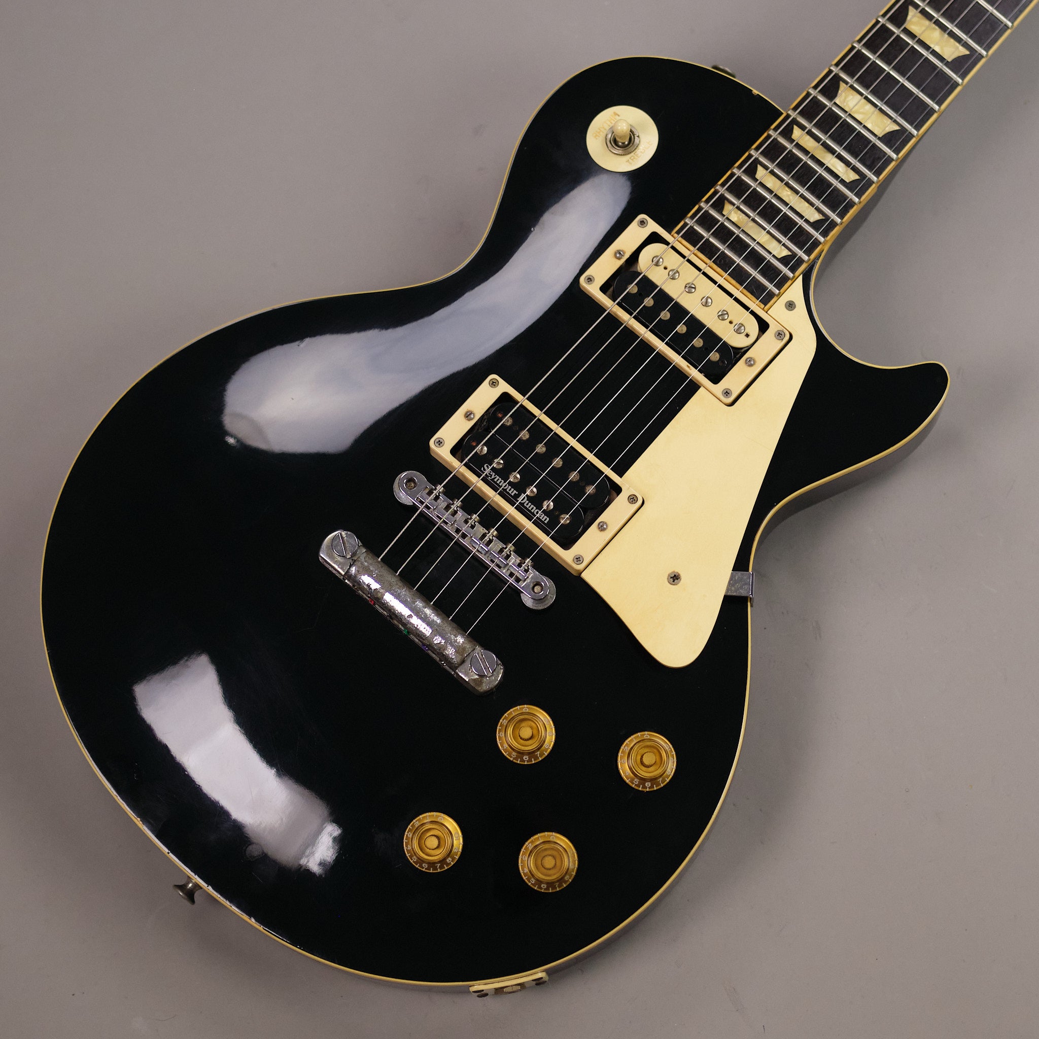 1979 Tokai LS-60 Les Paul Reborn (Japan, Black, HSC)