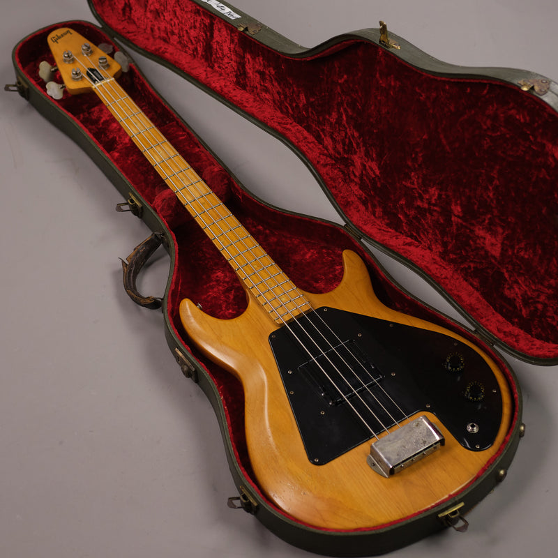 1974 Gibson Grabber Bass (USA, Natural, Stamford Case)