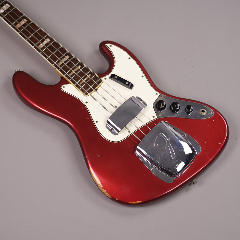 1968 Fender Jazz Bass (USA, Candy Apple Red, HSC)