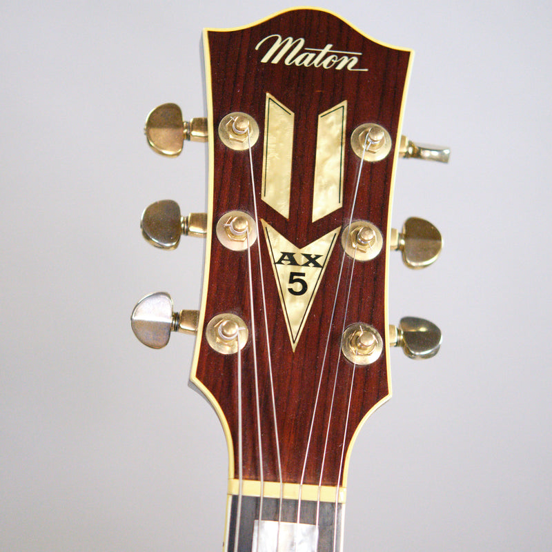 c1970 Maton AX-5 (Australia, Black, OHSC)