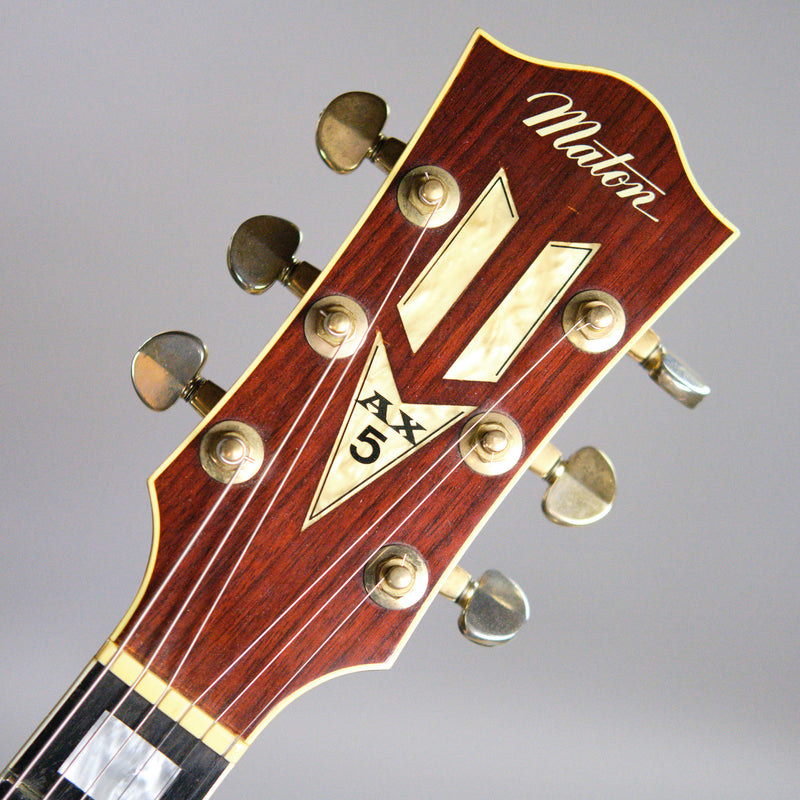 c1970 Maton AX-5 (Australia, Black, OHSC)