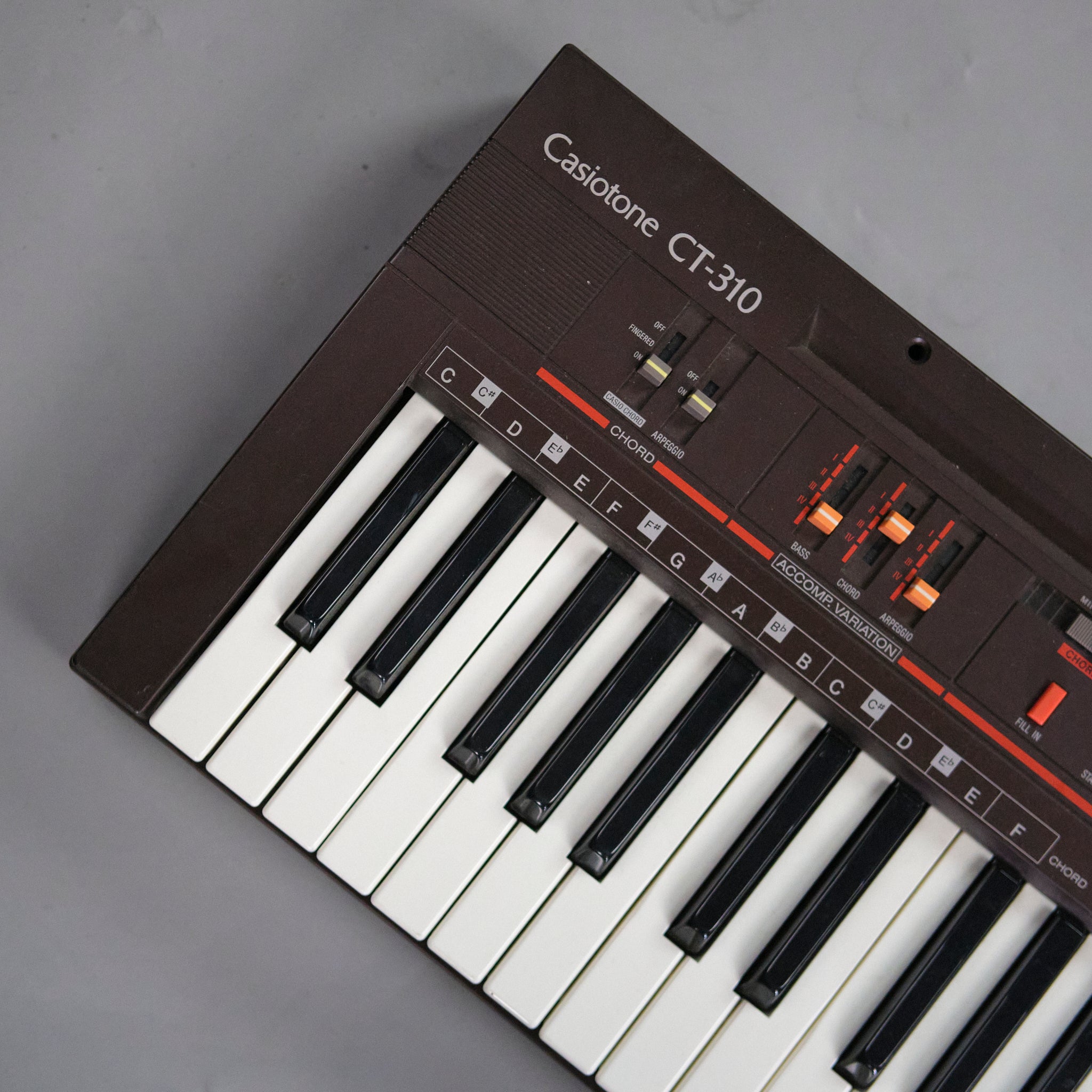 c1980s Casio Casiotone CT-310 Keyboard