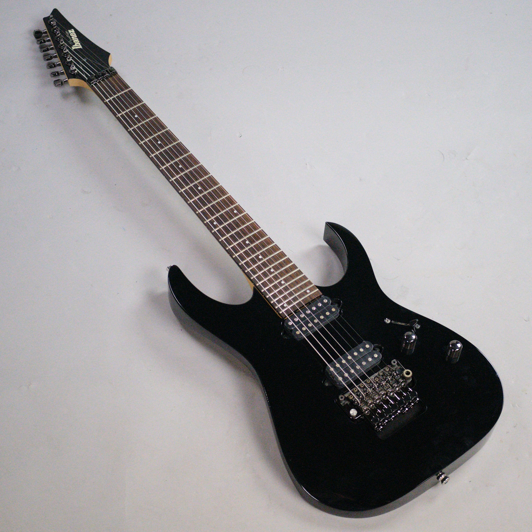 2017 Ibanez RG2527ZA Prestige 7 String (Japan, Black, OHSC)