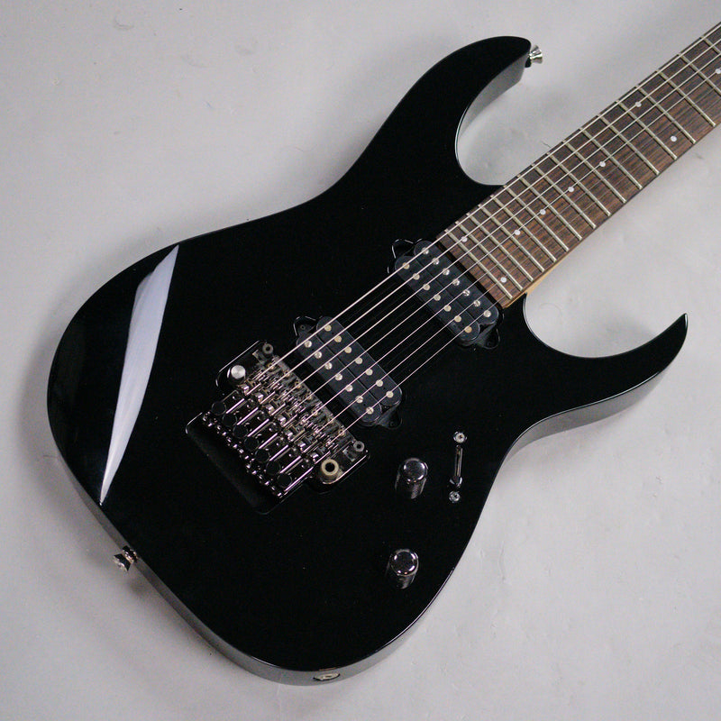 2017 Ibanez RG2527ZA Prestige 7 String (Japan, Black, OHSC)