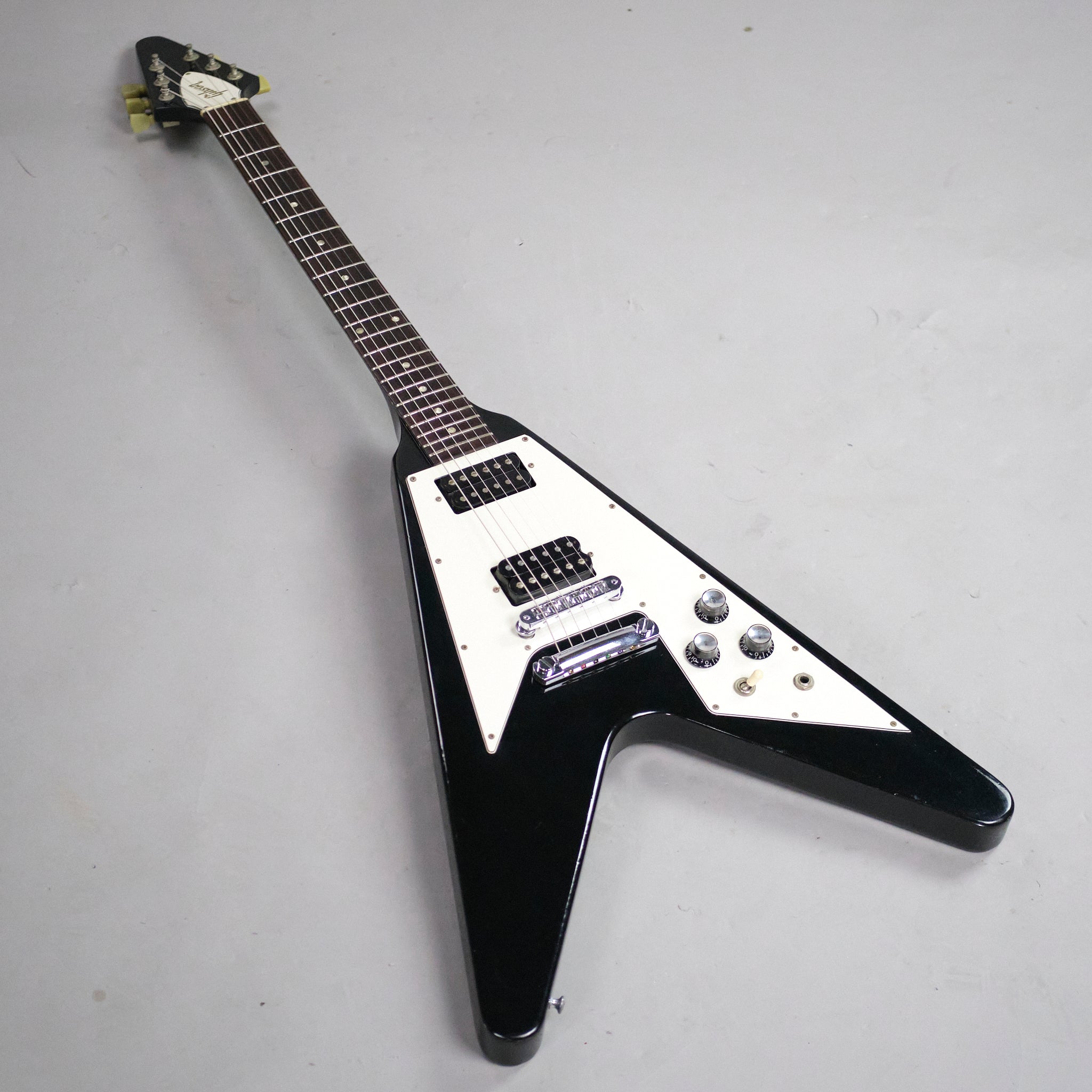 1996 Gibson Flying V (USA, Black, OHSC, S/N:92816712)