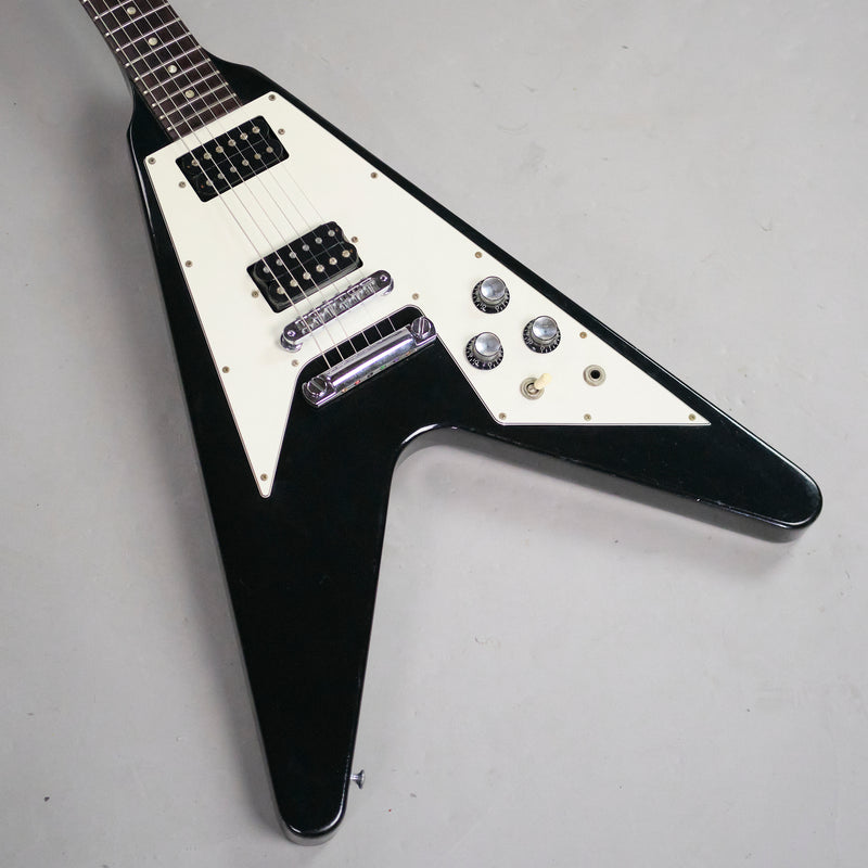 1996 Gibson Flying V (USA, Black, OHSC, S/N:92816712)