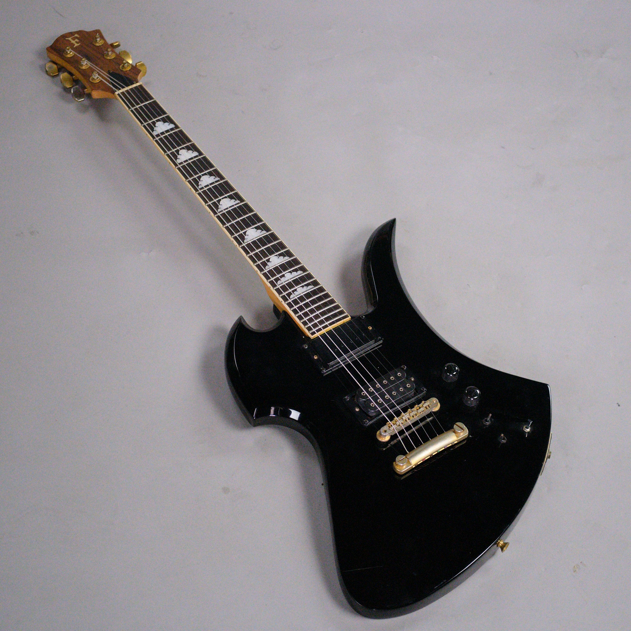 c1990s Burny/Fernandes MG-80x Mockingbird (Japan, Black)