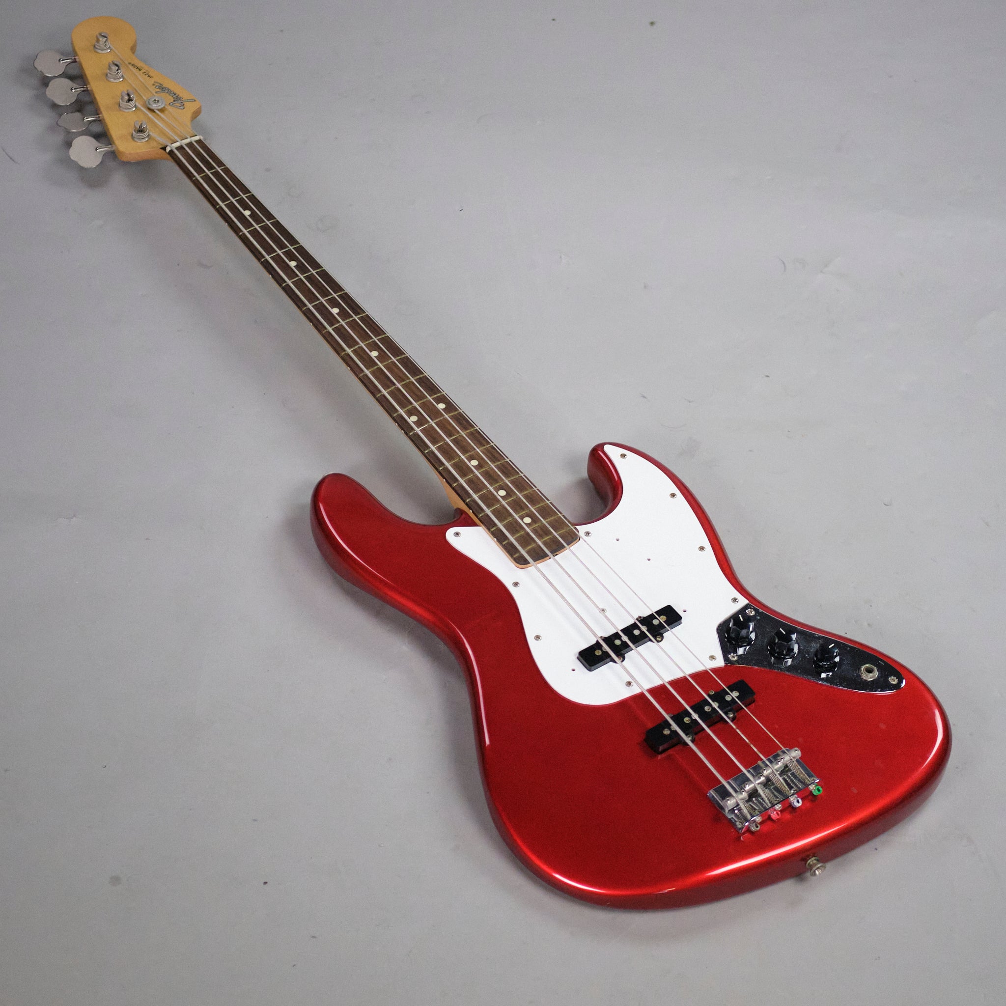 1994 Fender Jazz Bass (Japan, Candy Apple Red)