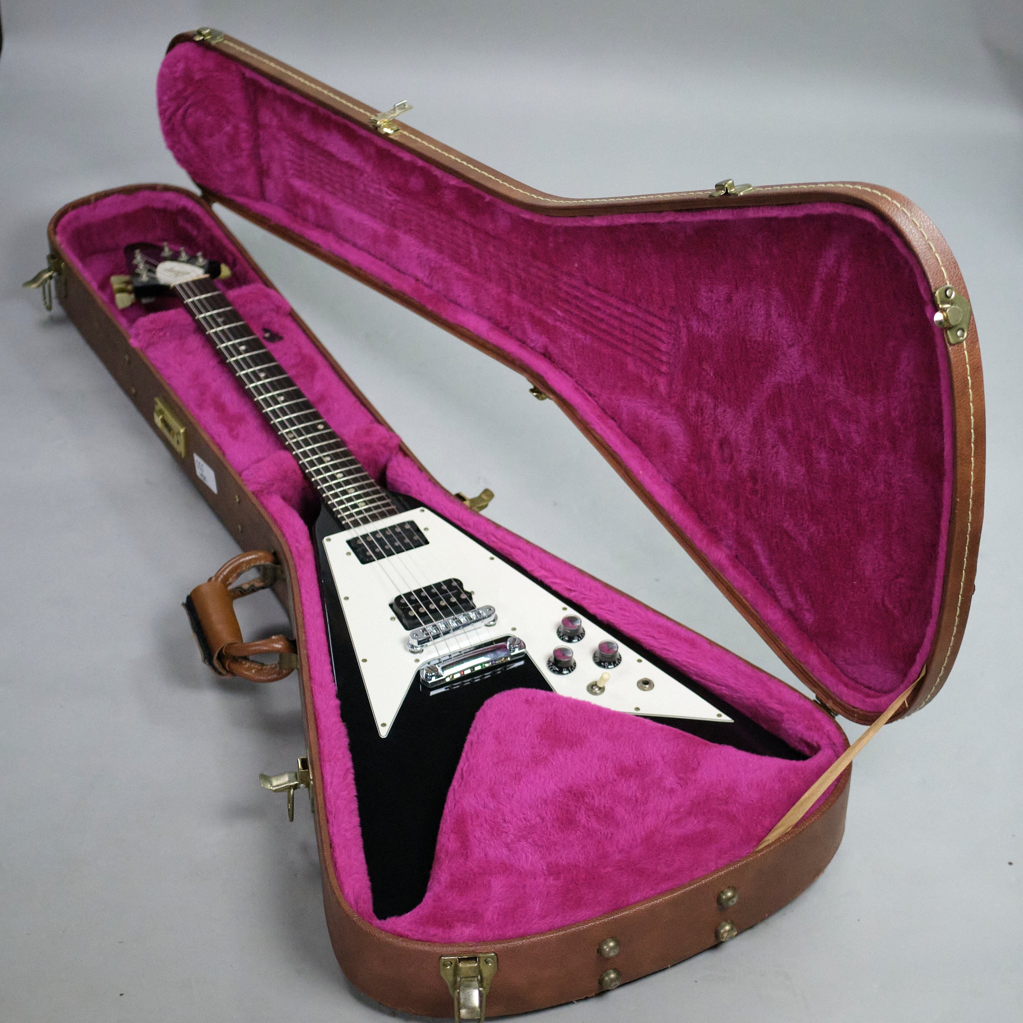 1996 Gibson Flying V (USA, Black, OHSC, S/N:92816712)