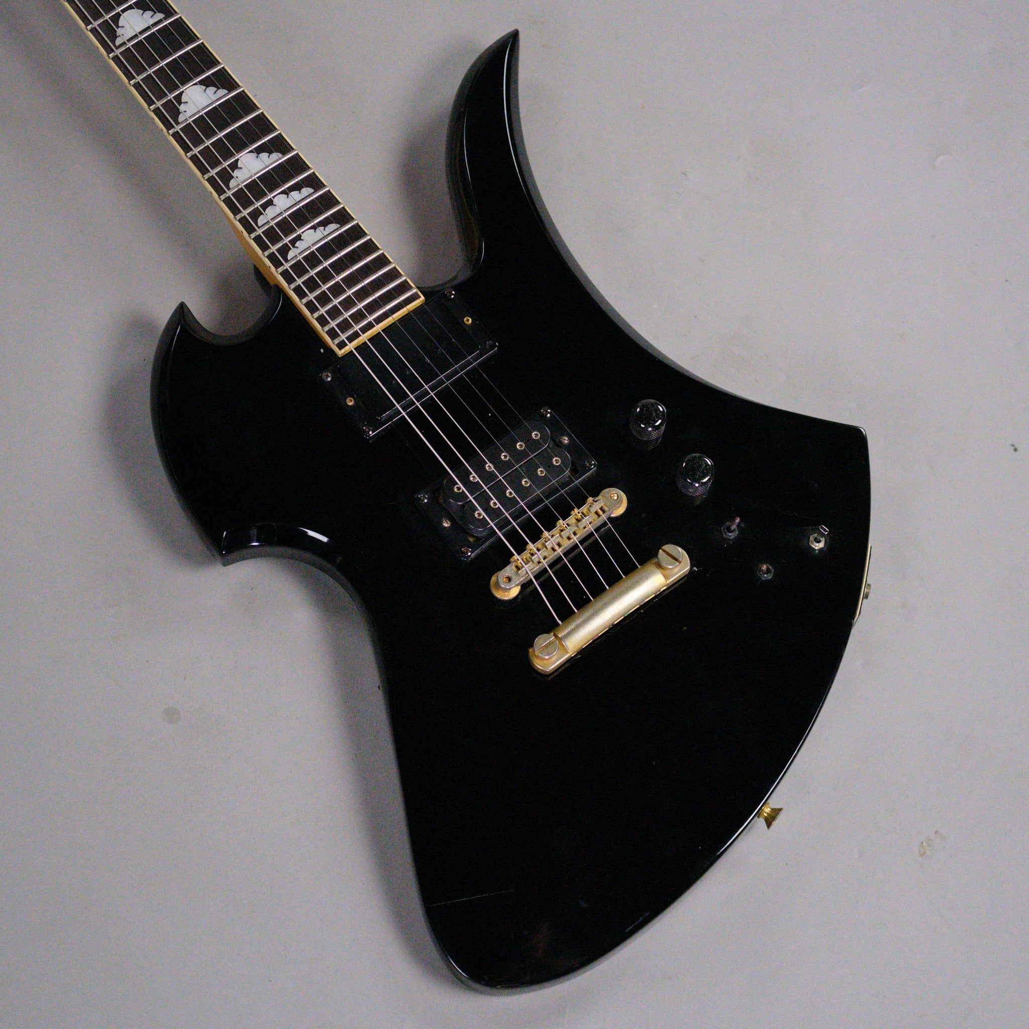 c1990s Burny/Fernandes MG-80x Mockingbird (Japan, Black)