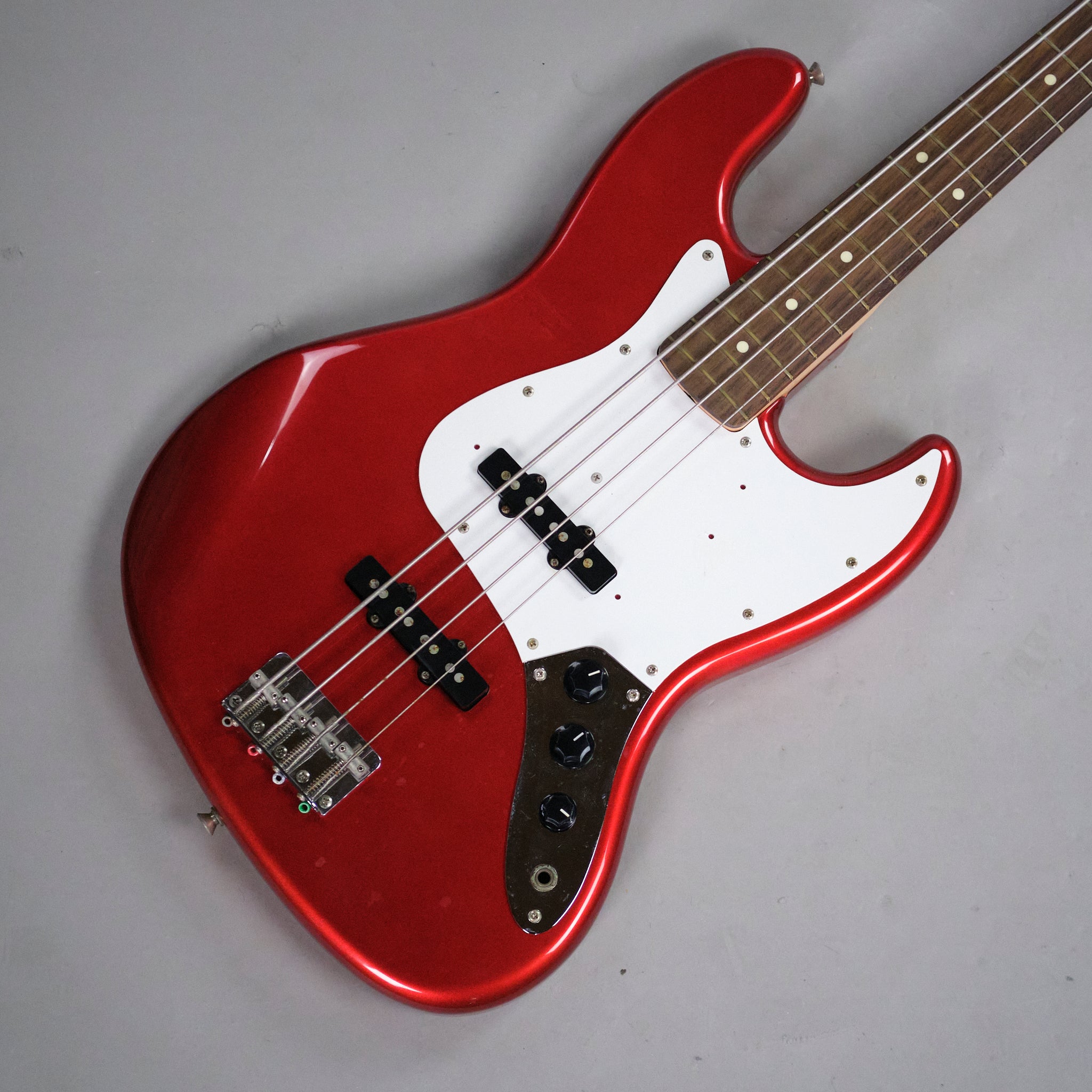 1994 Fender Jazz Bass (Japan, Candy Apple Red)