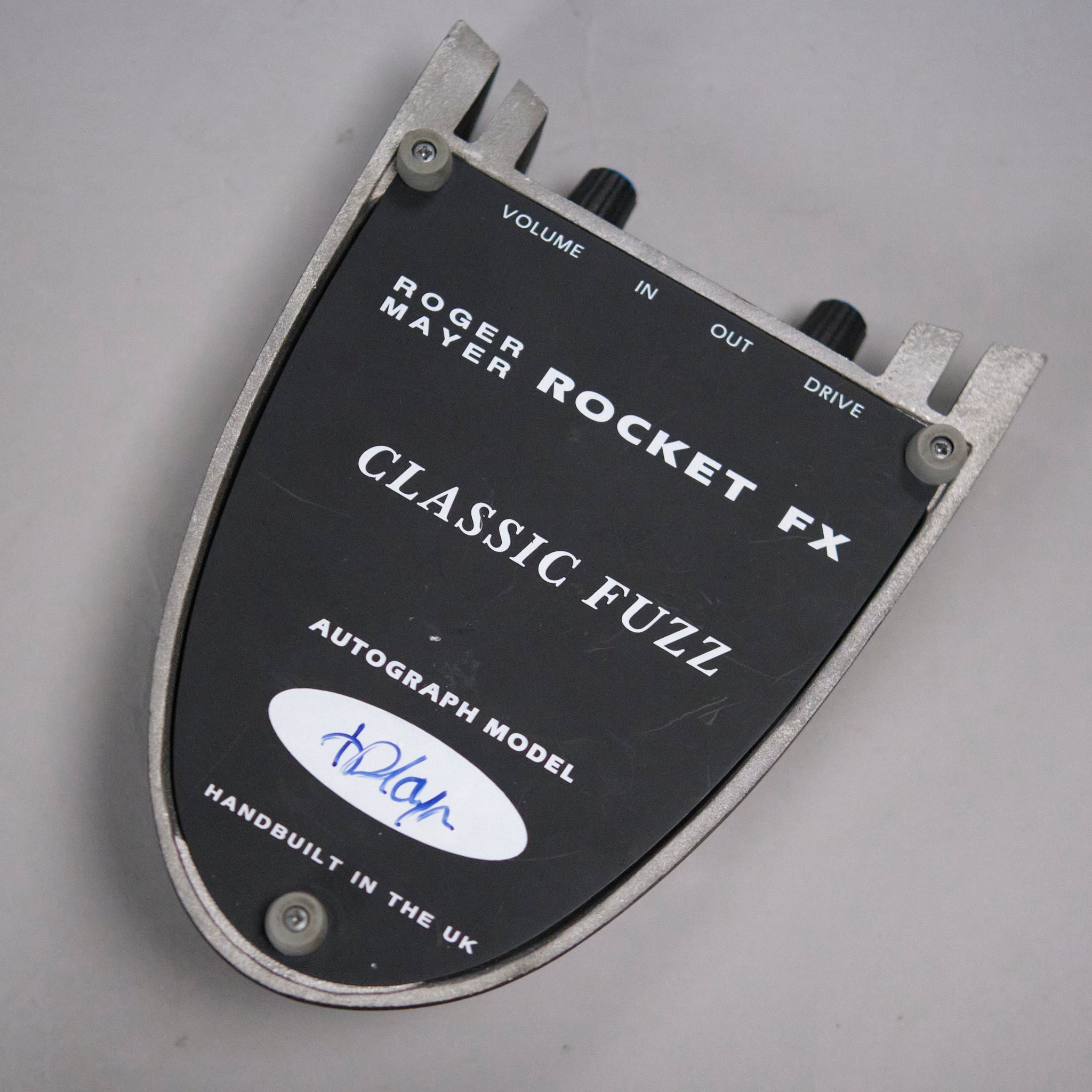 c1990s Roger Mayer Rocket FX Classic Fuzz Autograph Series (England, B