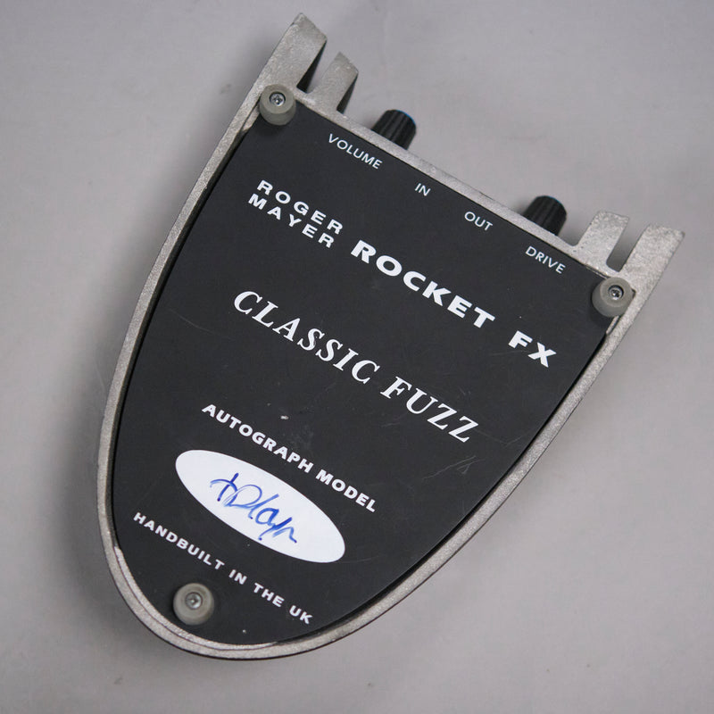 c1990s Roger Mayer Rocket FX Classic Fuzz Autograph Series (England, Box)