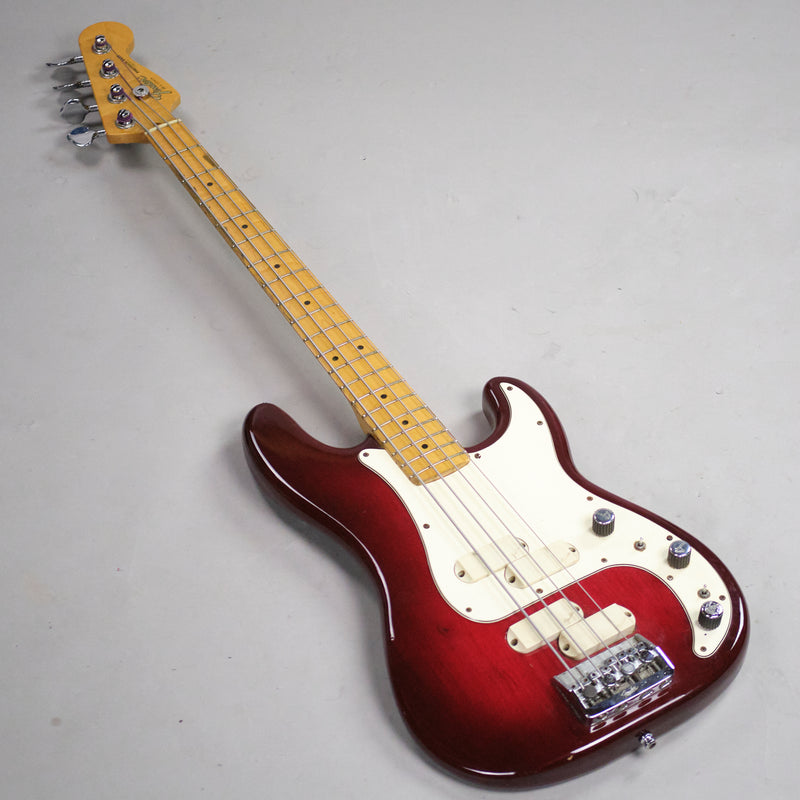 c1983 Fender Precision Elite 2 (USA, Red Burst, HSC)