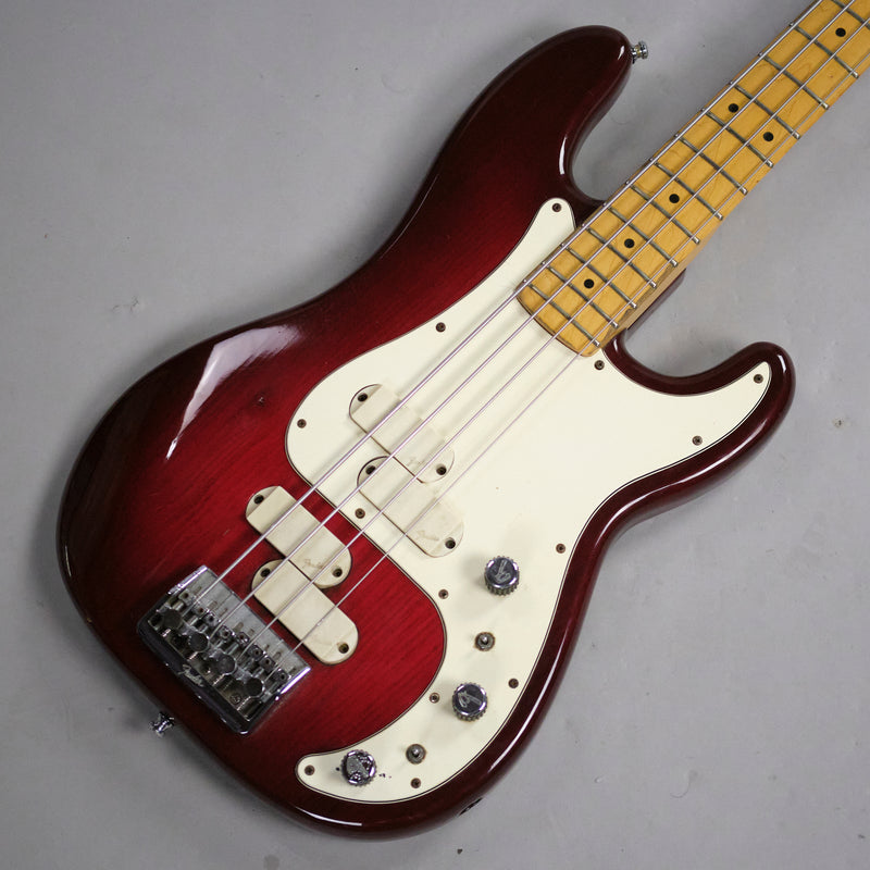 c1983 Fender Precision Elite 2 (USA, Red Burst, HSC)