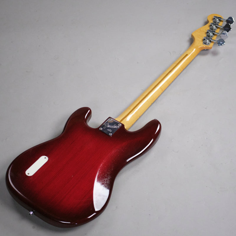 c1983 Fender Precision Elite 2 (USA, Red Burst, HSC)