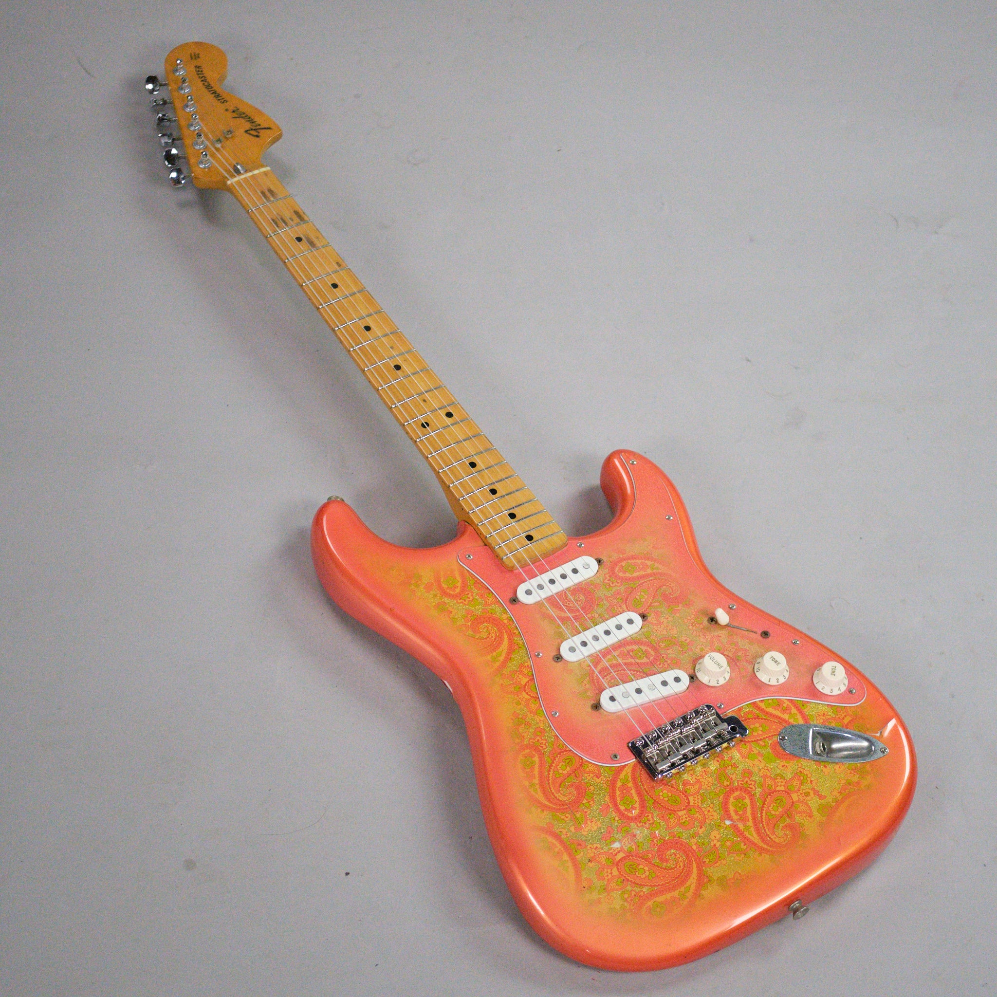 1987 Fender Paisley Stratocaster  (Japan, Pink Paisley)