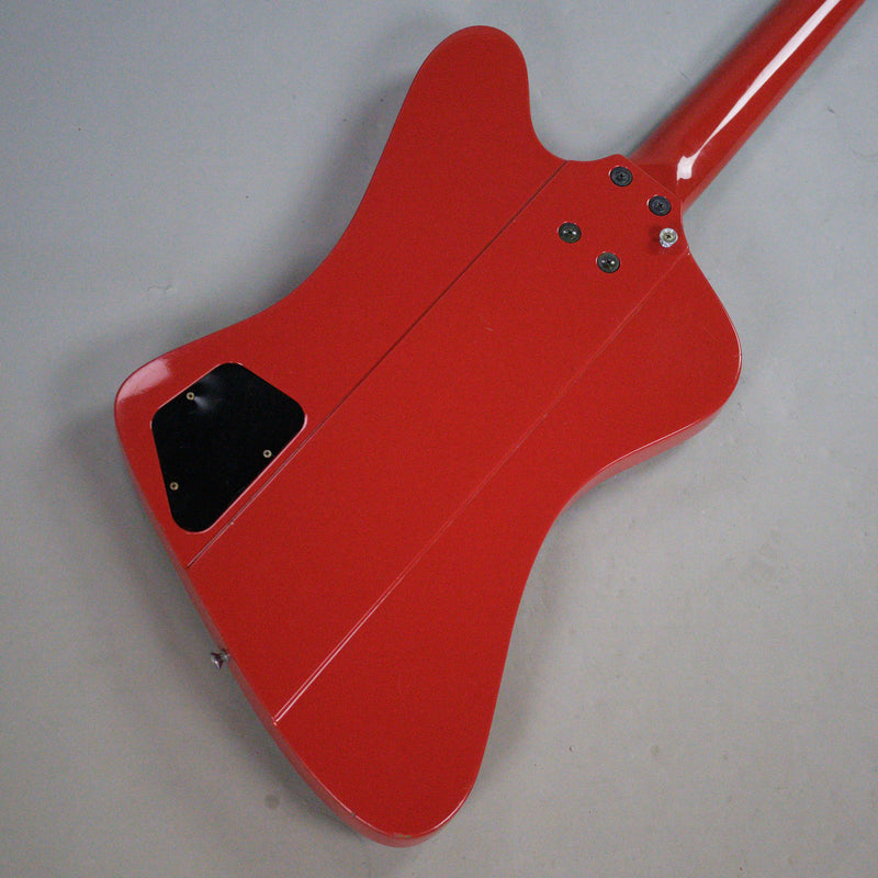 c1980s Burny TB-80  Thunderbird Bass (Japan, Coral Red)