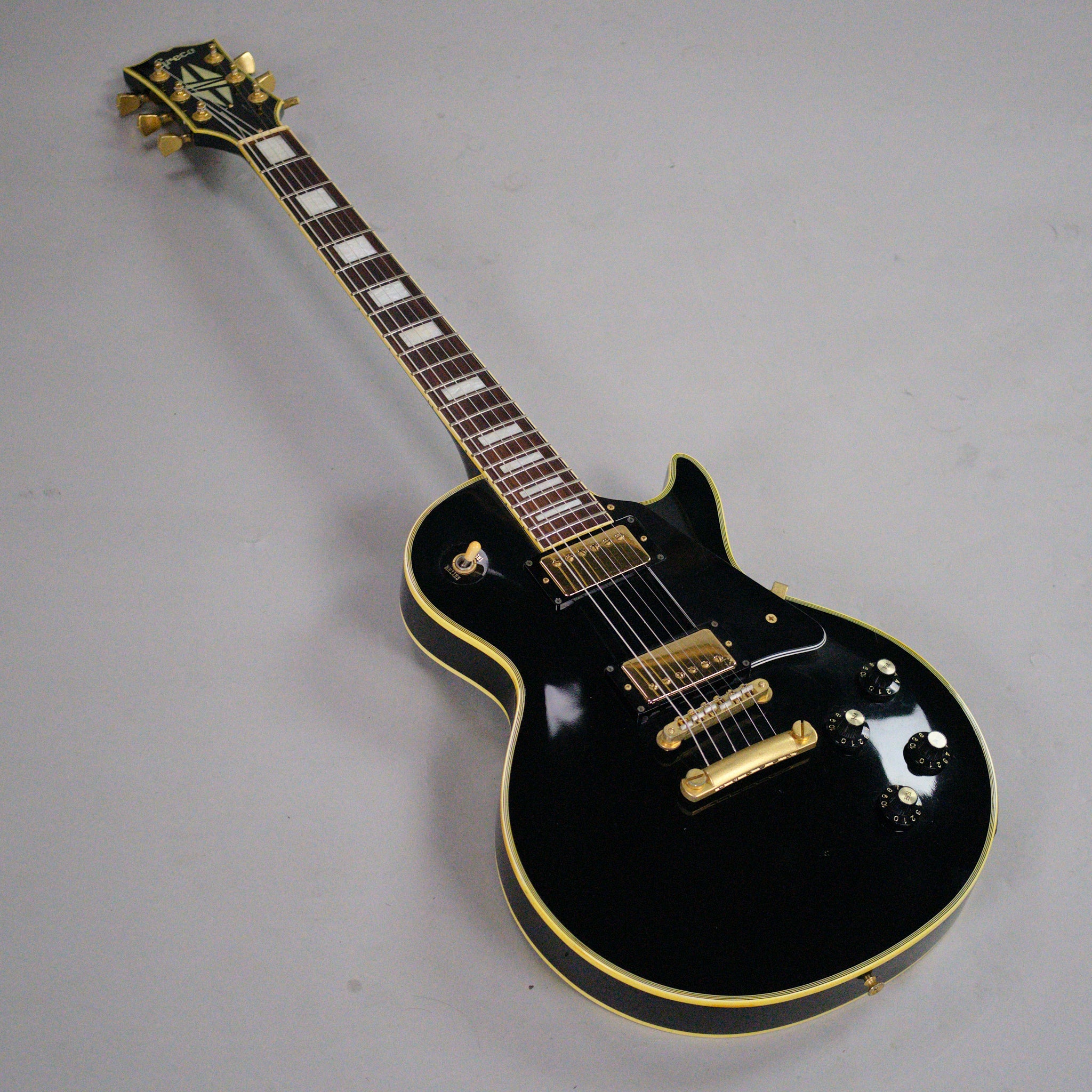 c1990s Greco Les Paul Custom (Japan, Black)