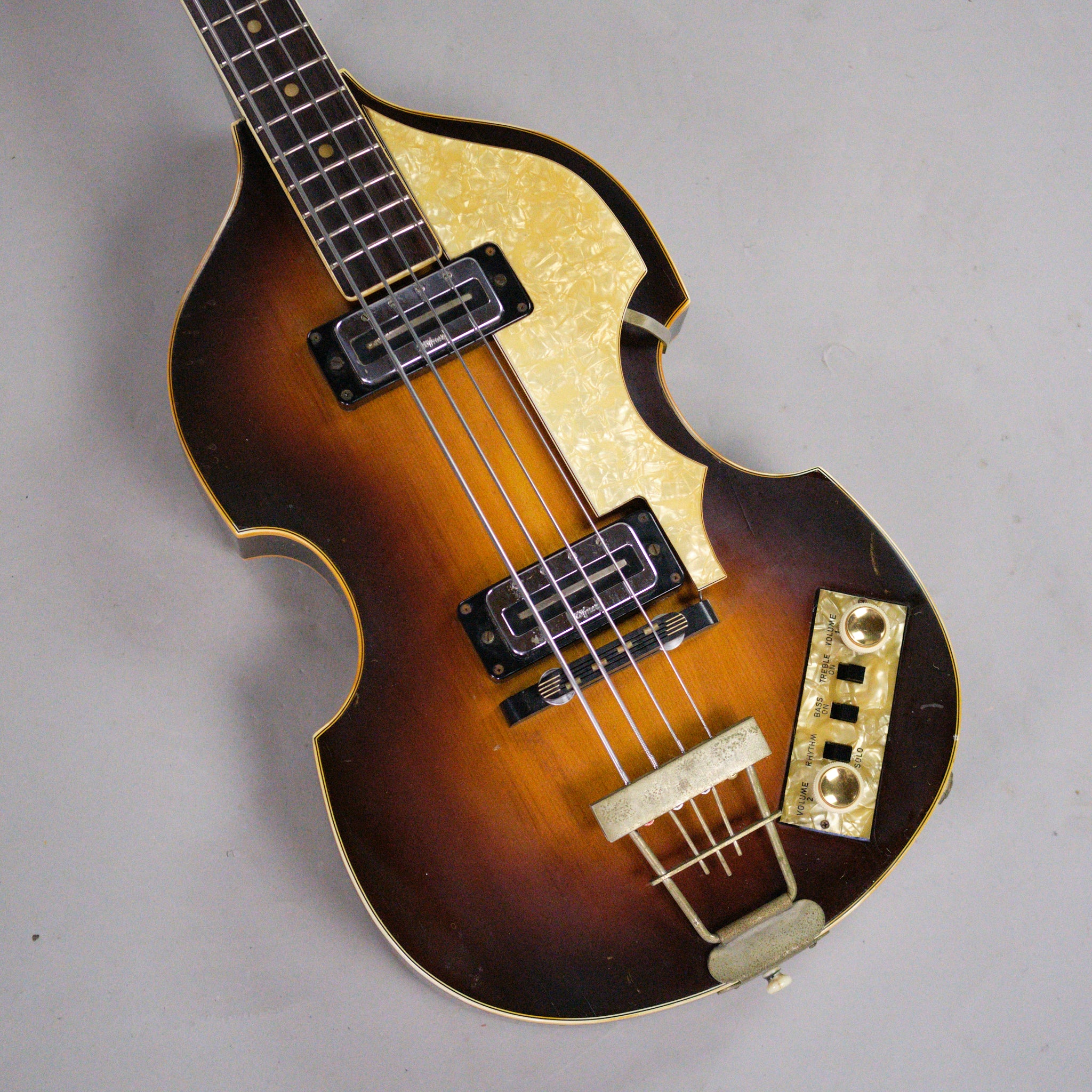 c1967 Hofner 500/1 Beatle Bass (Germany, Sunburst)