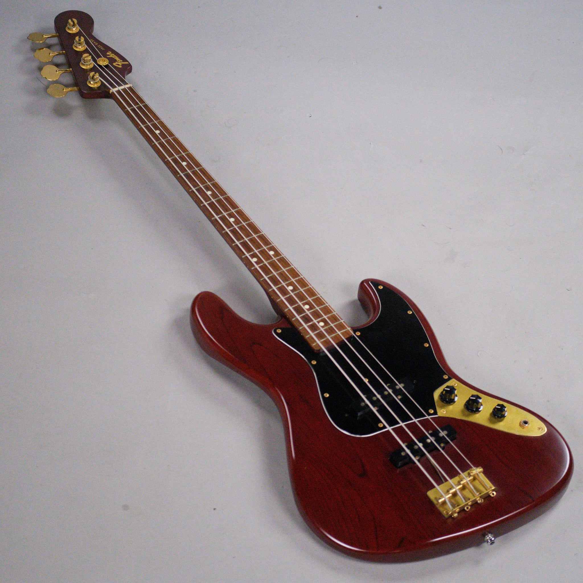 1998 Fender JBG-70 Jazz Bass (Japan, Matte Brown Stain)