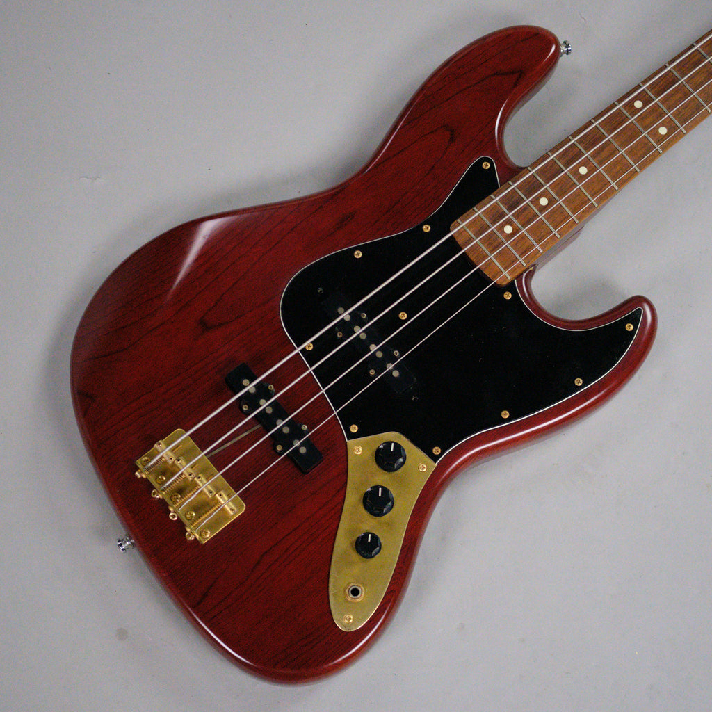 1998 Fender JBG-70 Jazz Bass (Japan, Matte Brown Stain)