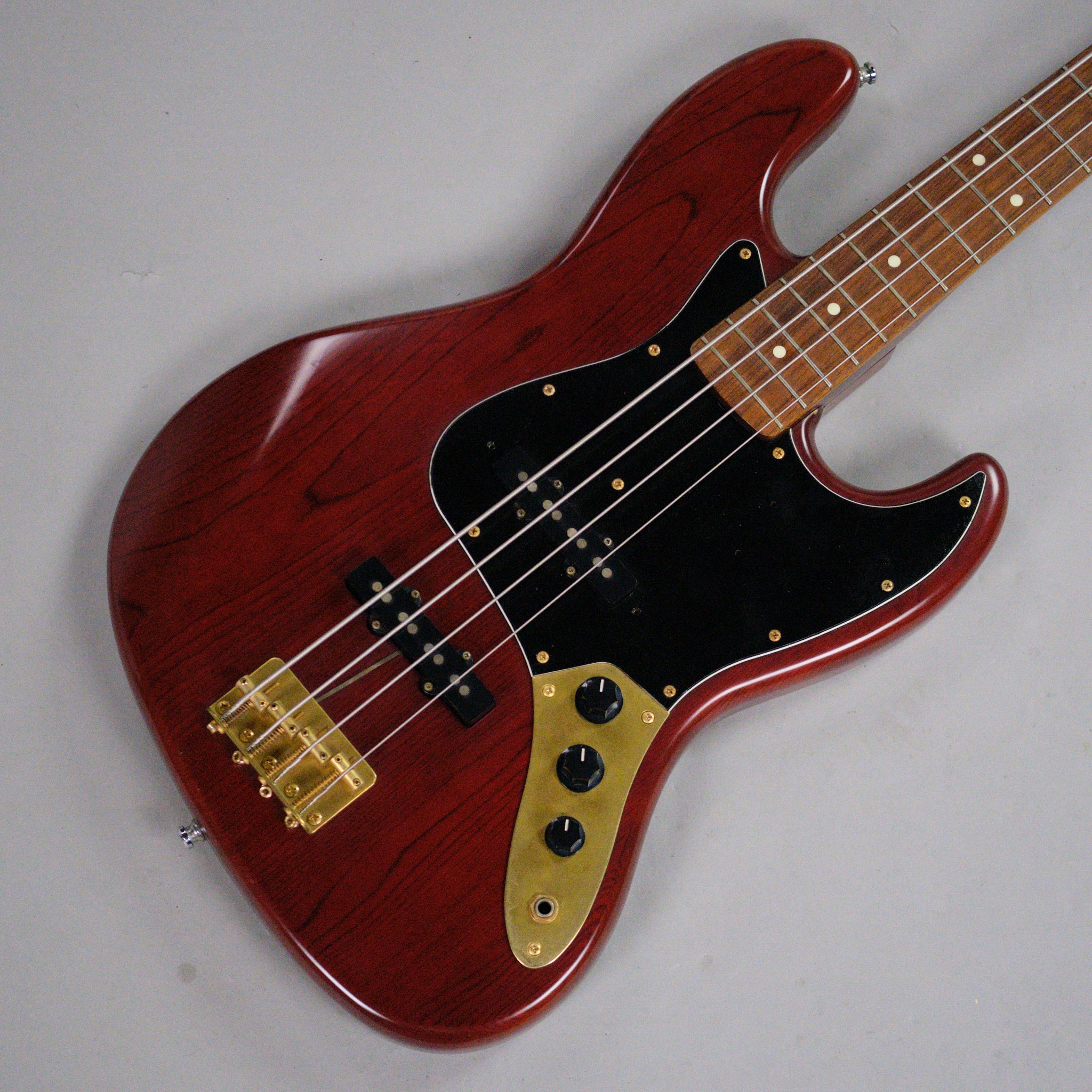 1998 Fender JBG-70 Jazz Bass (Japan, Matte Brown Stain)