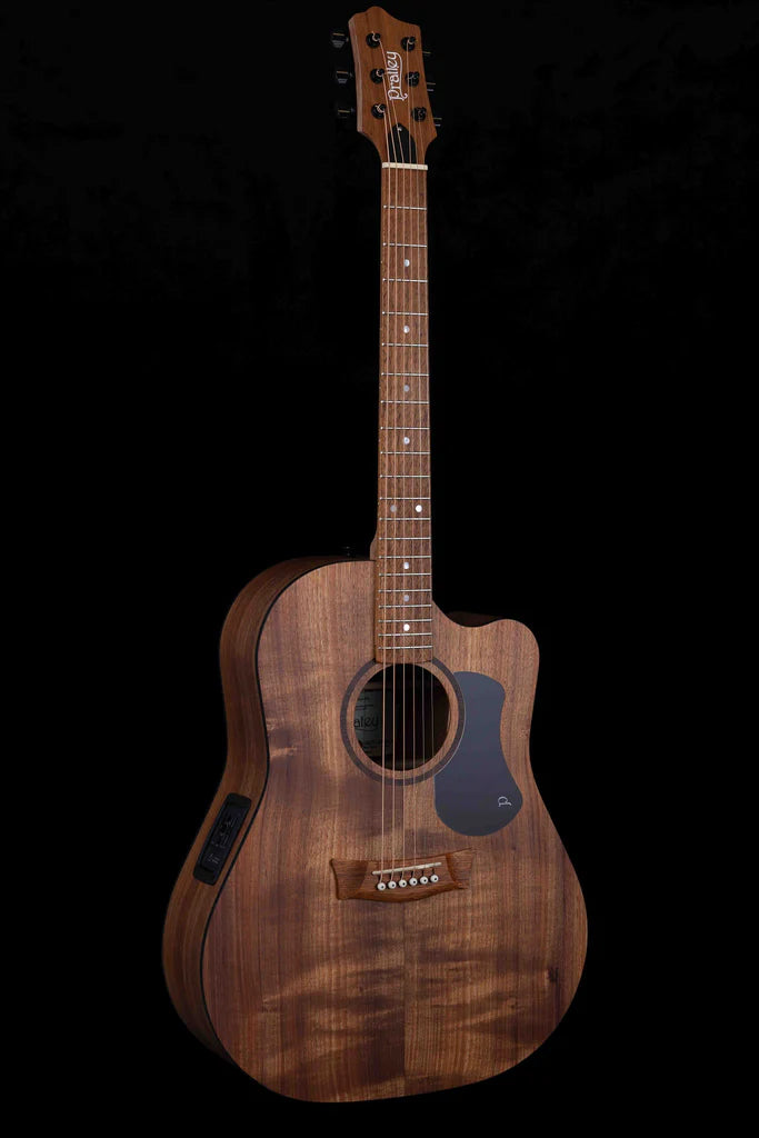 Pratley Blackwood BWBW Dreadnought (Solid Blackwood, Cutaway, Pickup)