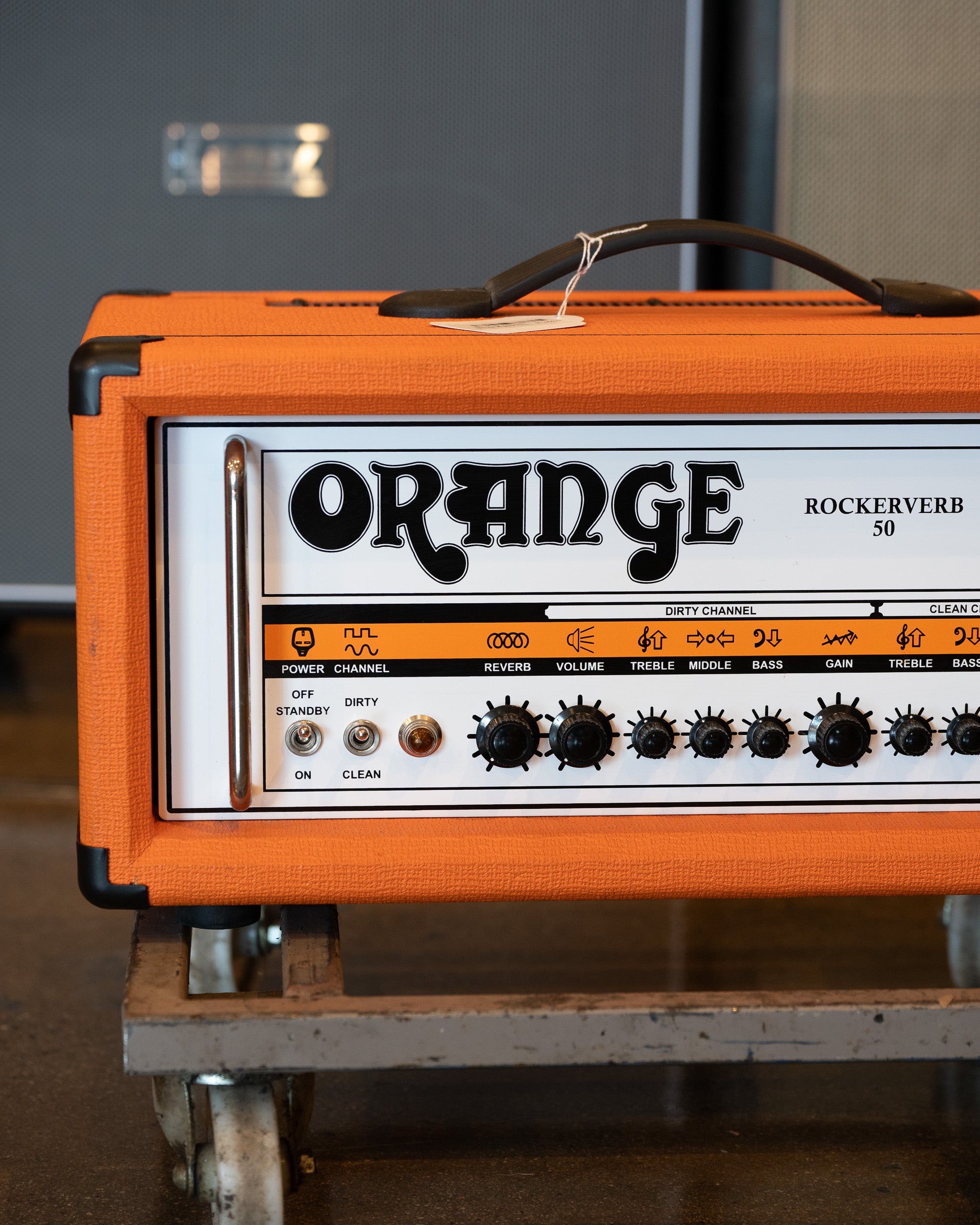 2008 Orange Rockerverb 50 Head (England, Cover)