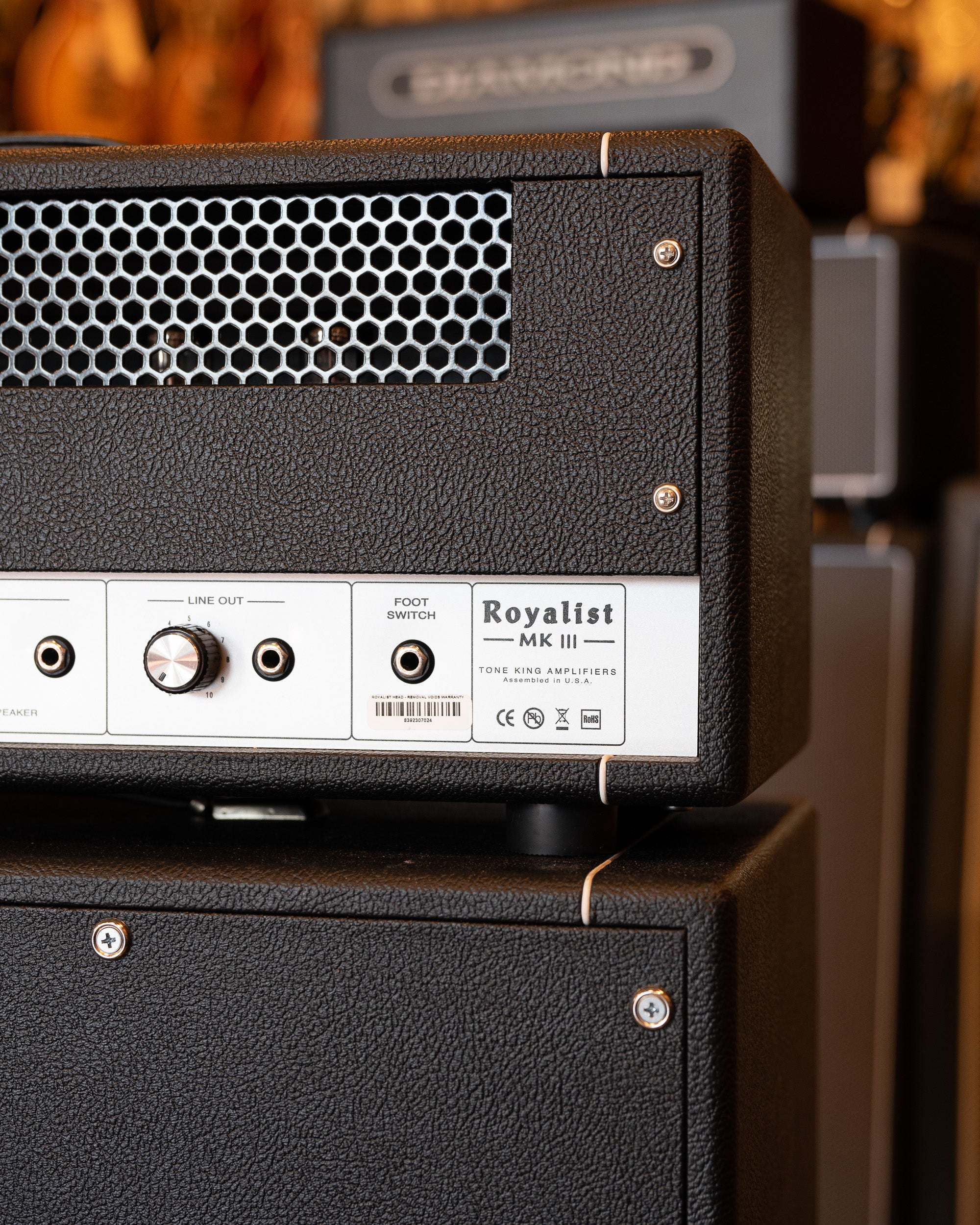 c2020s Tone King Royalist Head and Box (USA, 40 Watts, 240V)