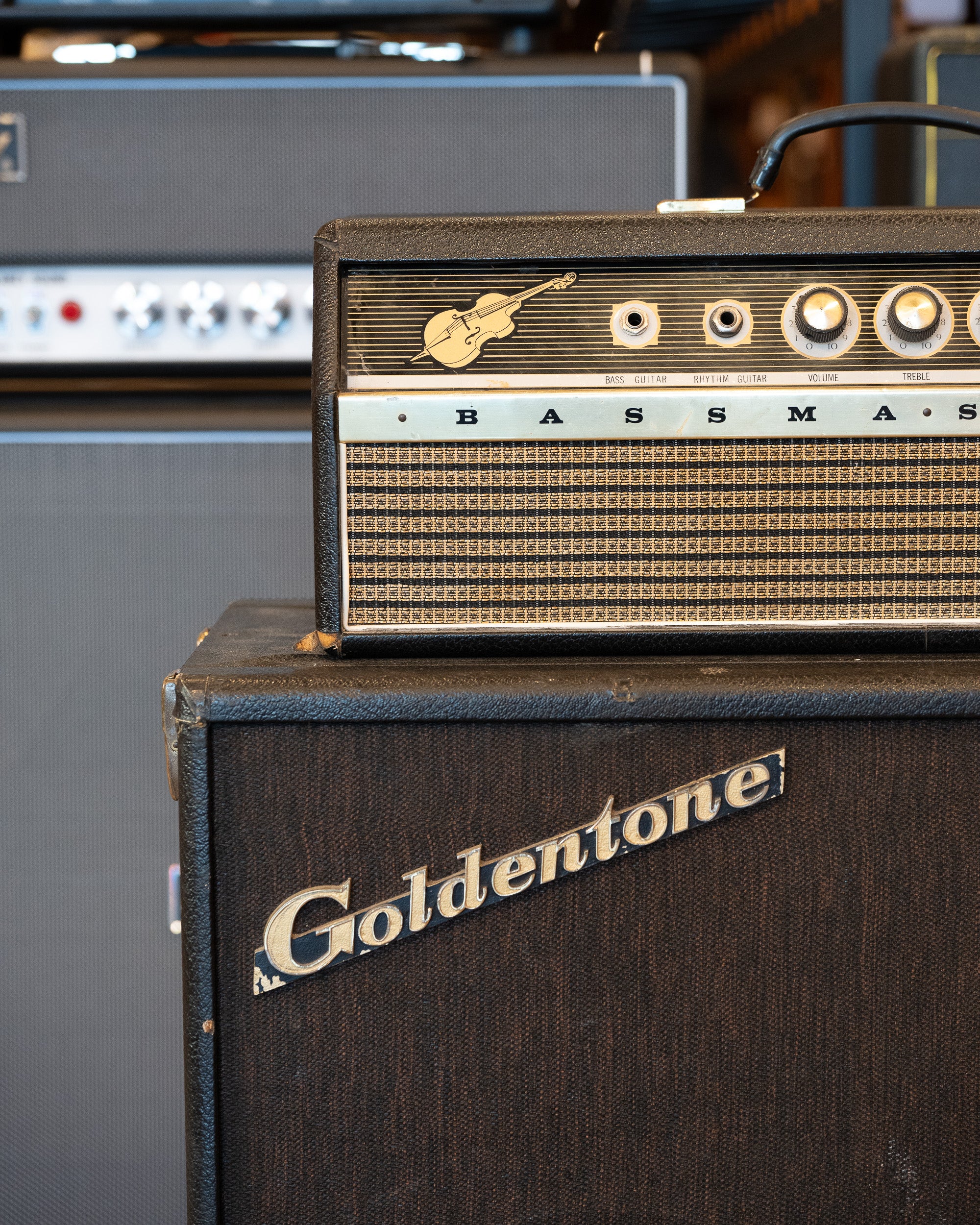1966 Goldentone Bassmaster 60 Flip Top (Australia)