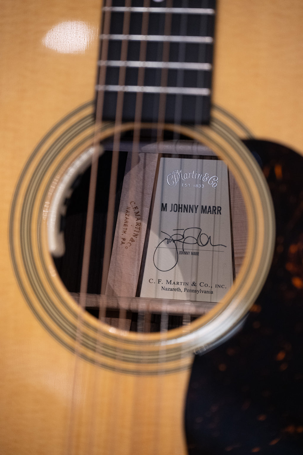Martin M-7 Custom Artist Johnny Marr 7 String (Gloss Finish, Hard Case)
