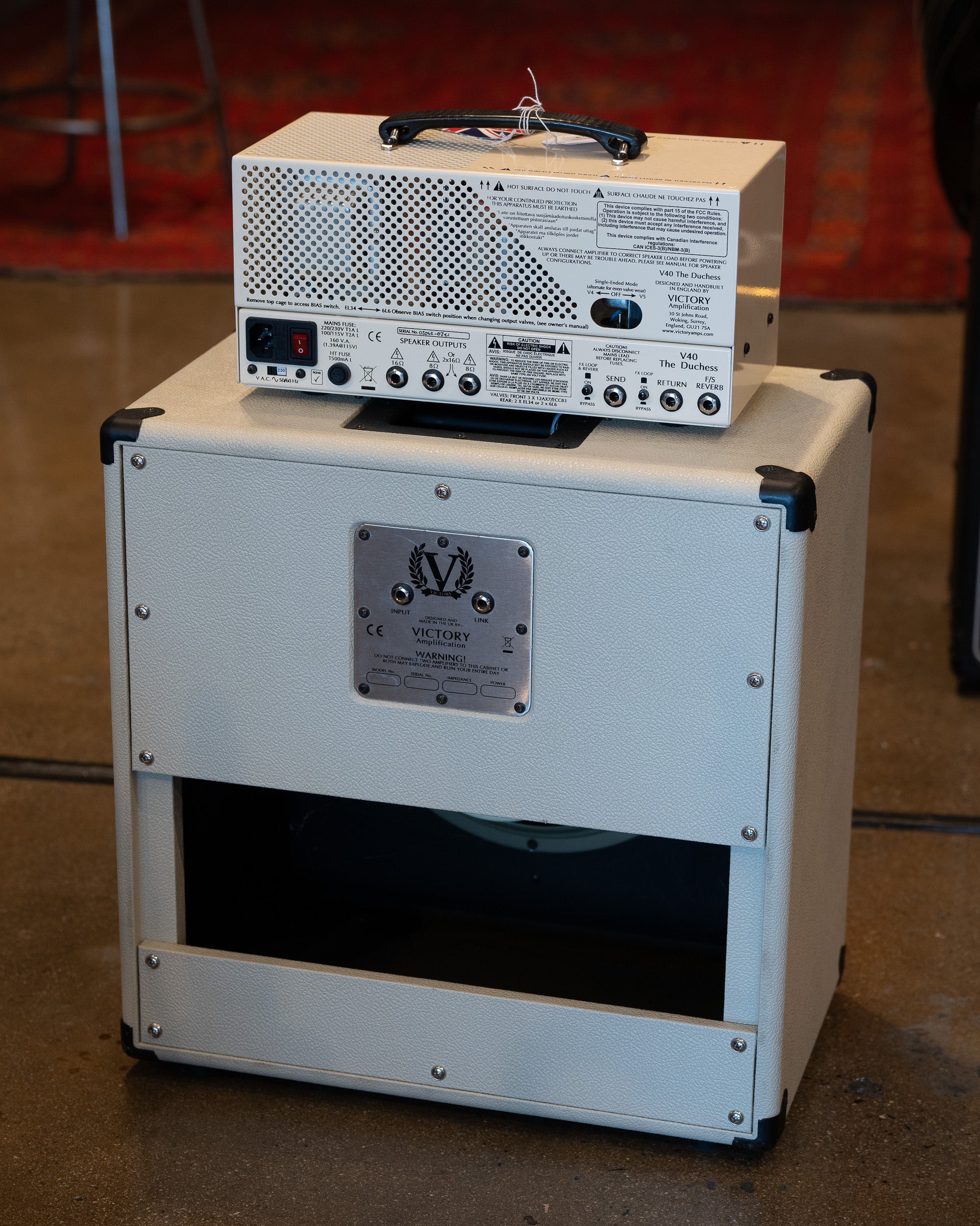 c2020s Victory V40 Duchess Head and Cabinet (England, 40 Watts, 240V)