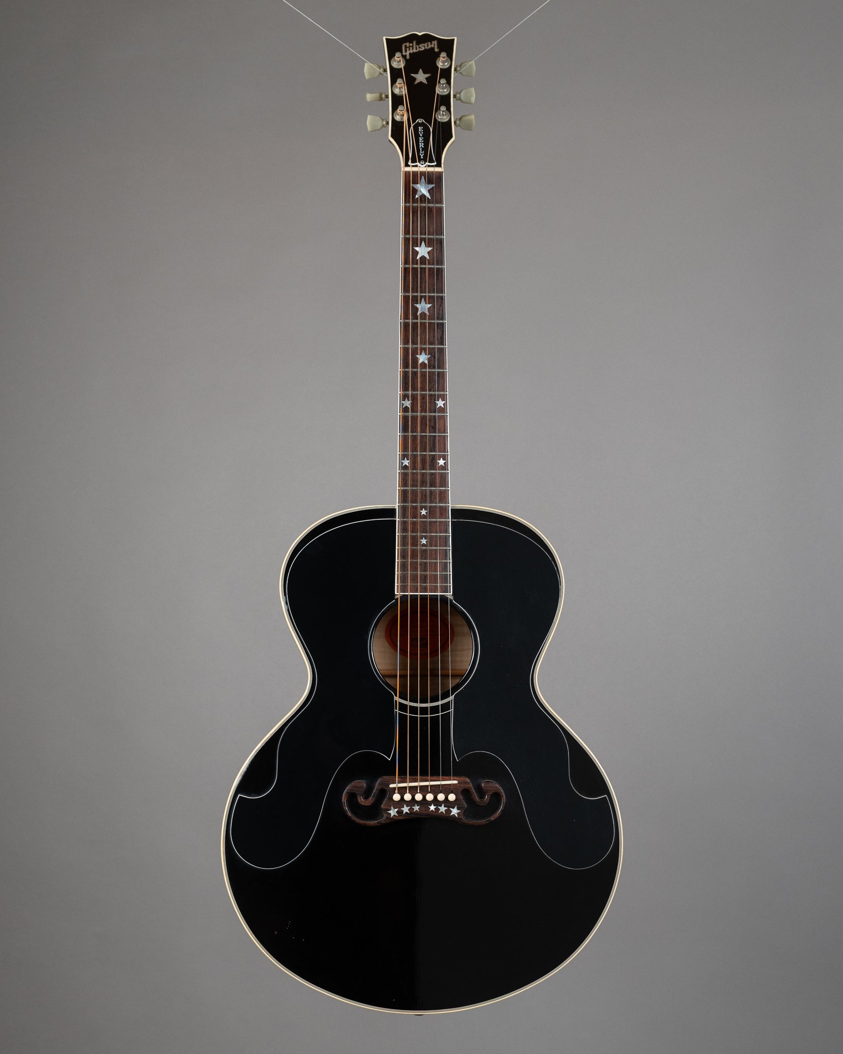 1995 Gibson J180 Everly Brothers (USA, Black, OHSC)