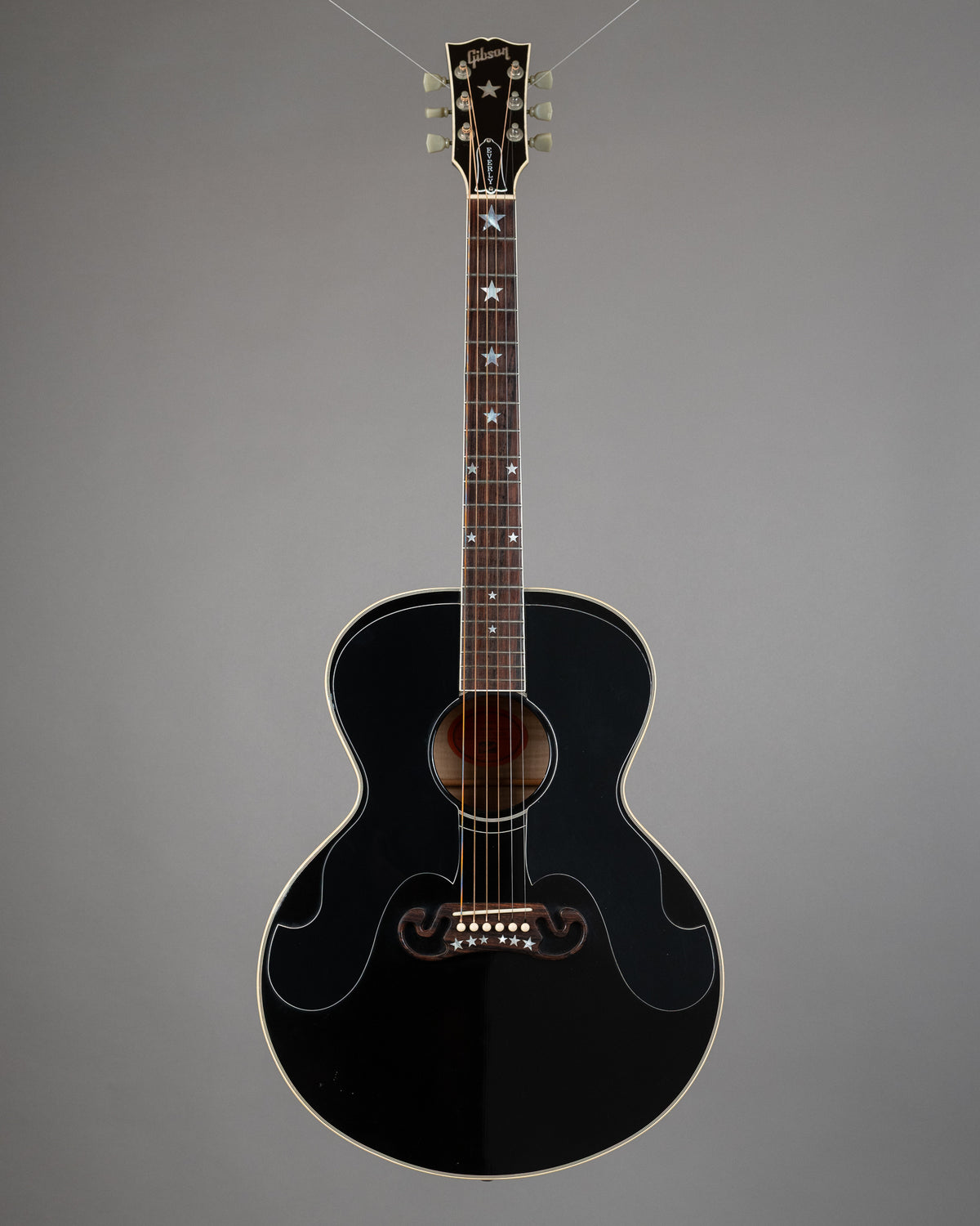 1995 Gibson J180 Everly Brothers (USA, Black, OHSC)