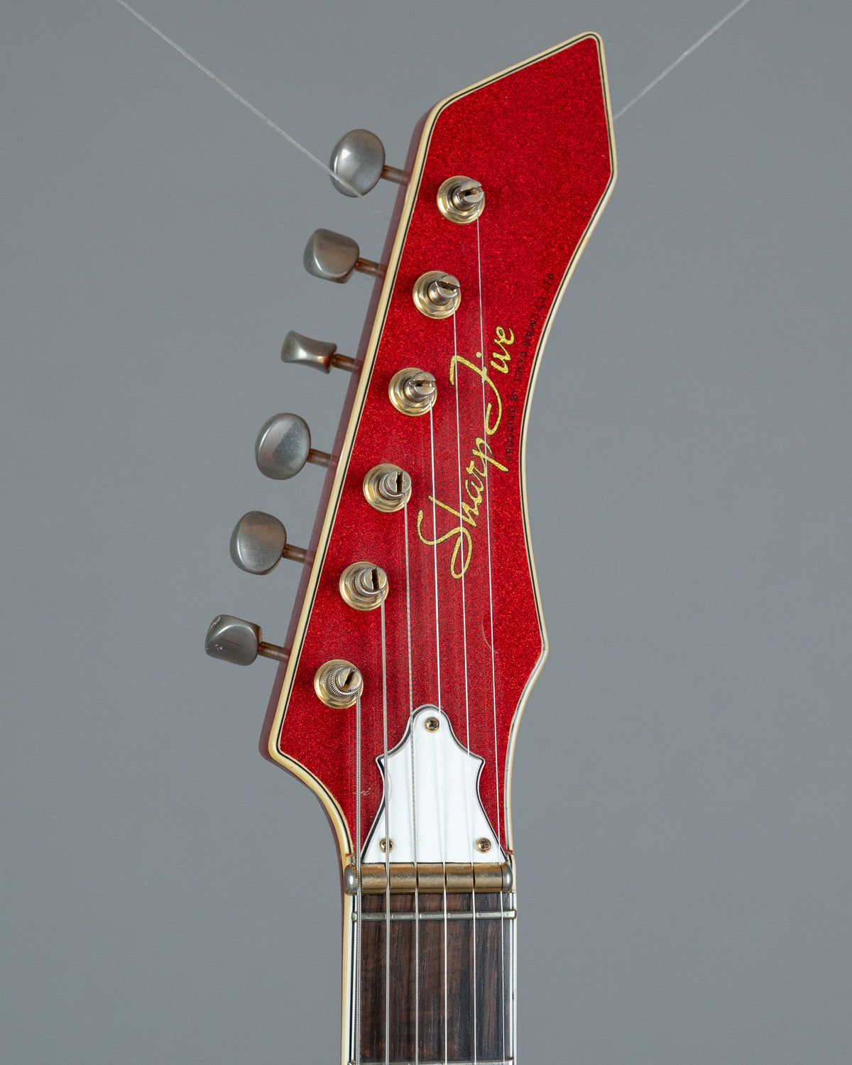 c1980s Guyatone LG-1200 Sharp 5 (Japan,  Sparkle Red, OHSC)