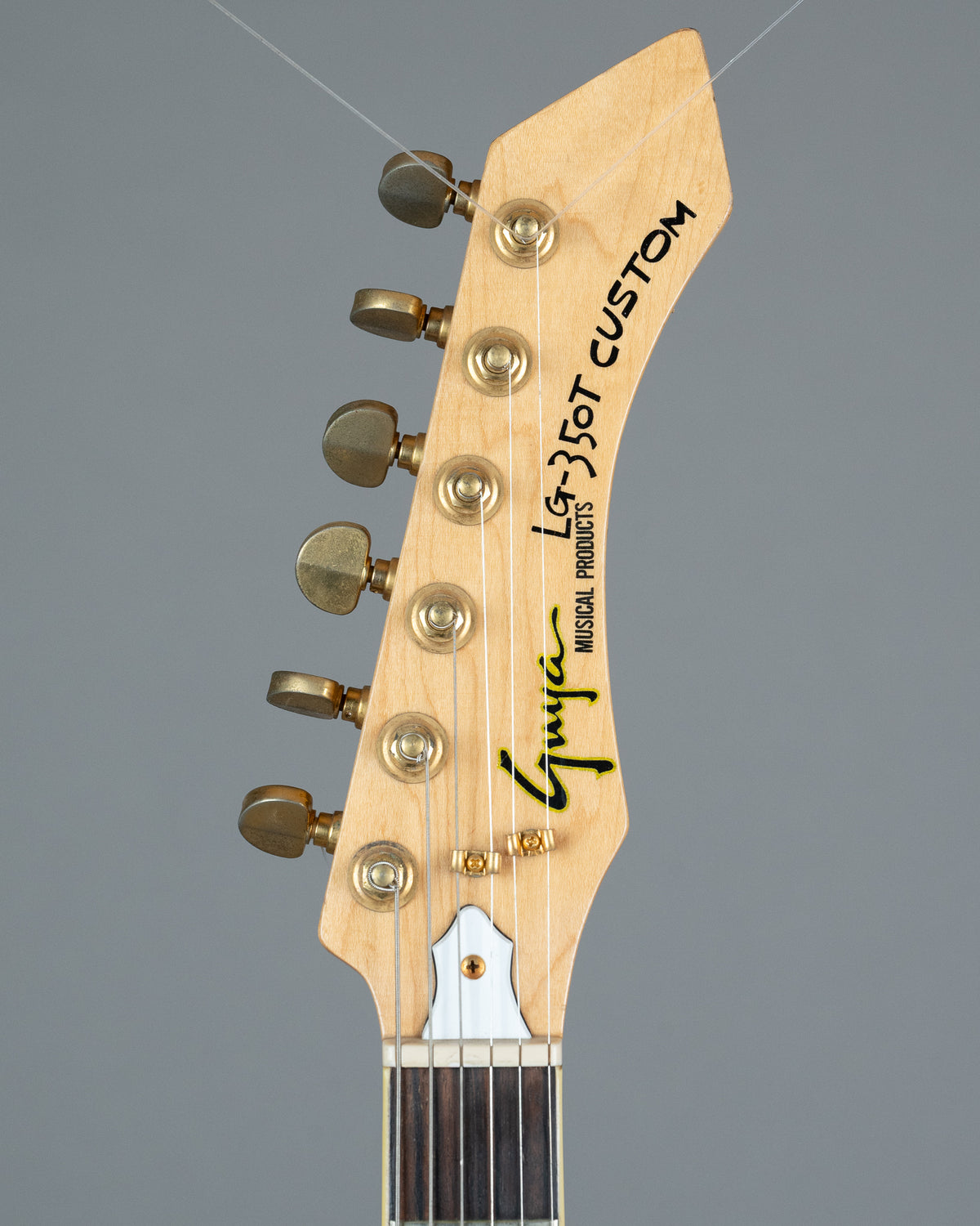 c1970s Guyatone LG-350T Custom  'Sharp 5'  (Japan, Transluscent Blue, OHSC)