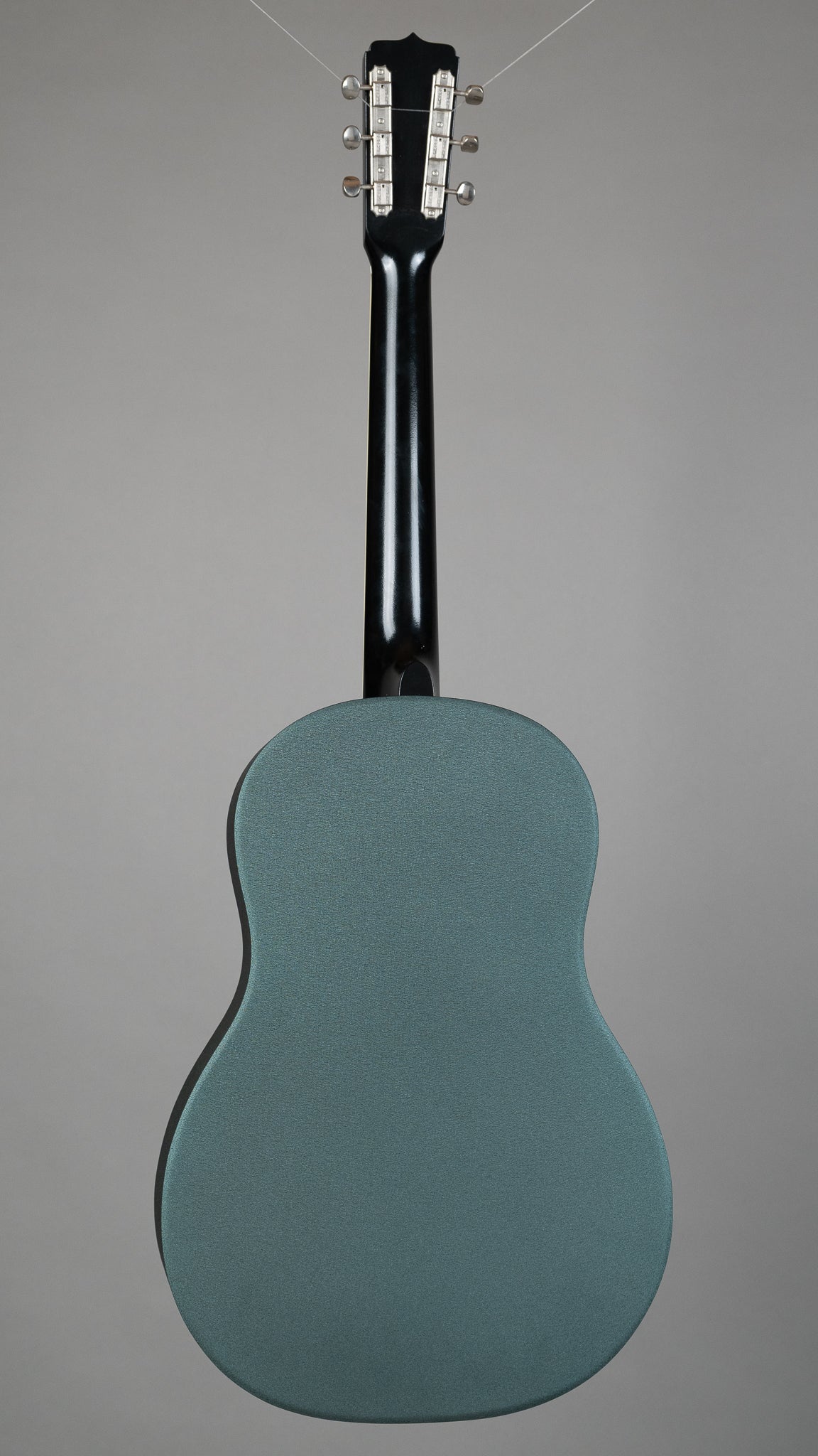 c1998 National Reso-Phonic Polychrome Tricone Resonator (USA, Forest Green Powdercoat, HSC)