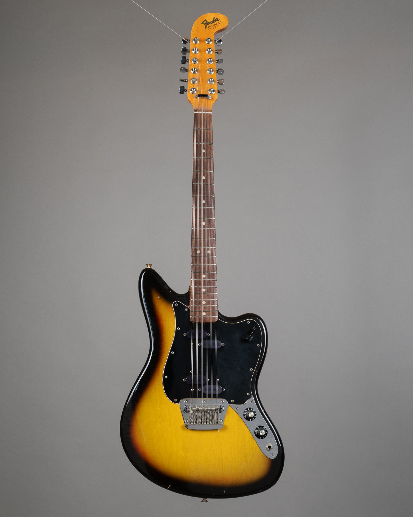 1966 Fender Electric XII 12 String (USA, Sunburst, HSC)