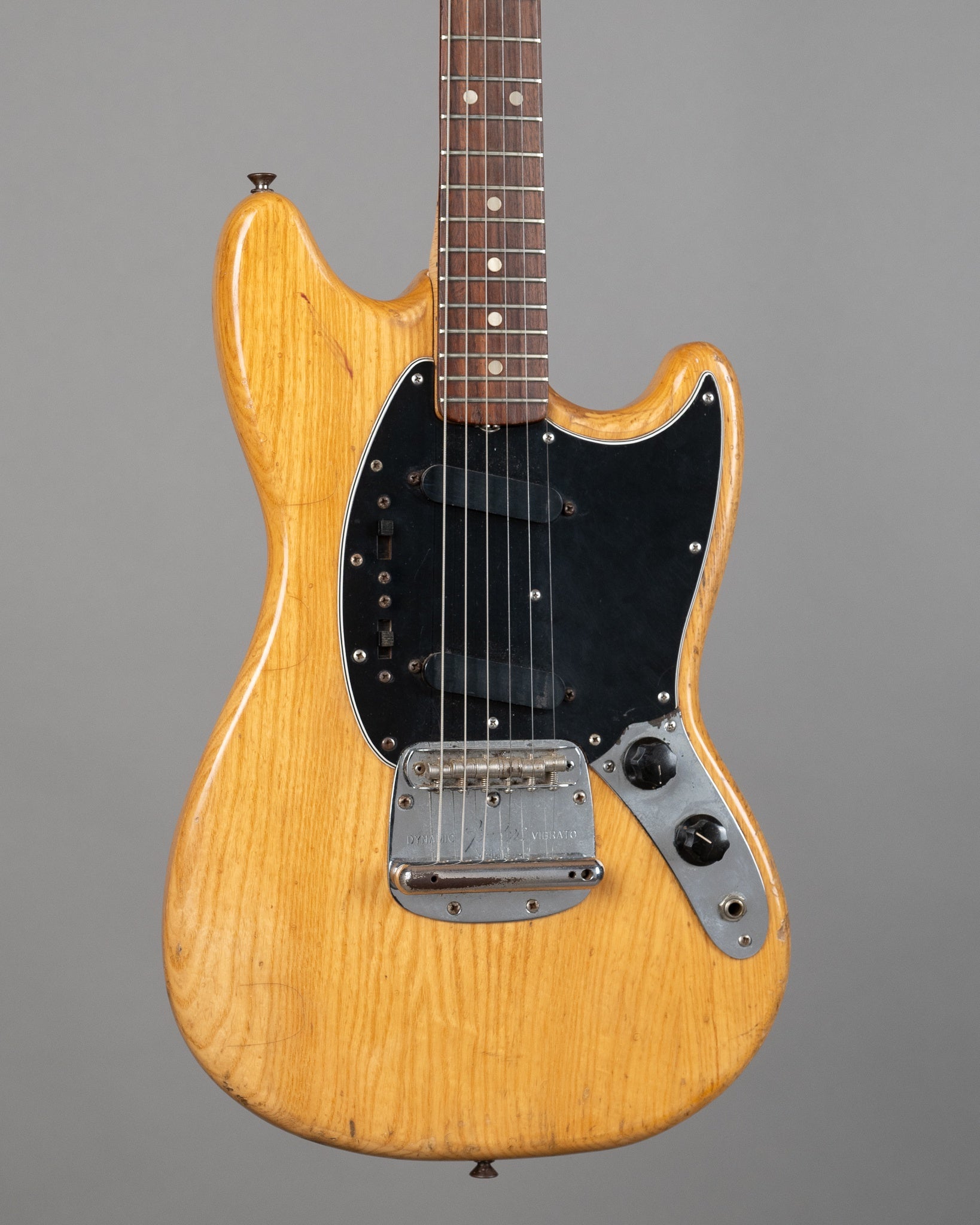 1976 Fender Mustang  (USA, Natural, OH SC)