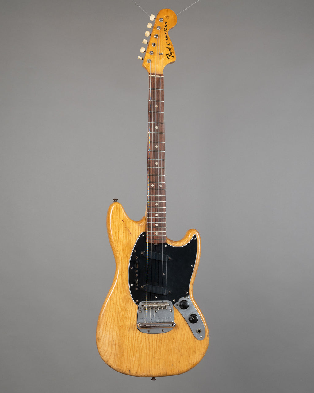 1976 Fender Mustang Natural  (USA, Natural, OHSC)