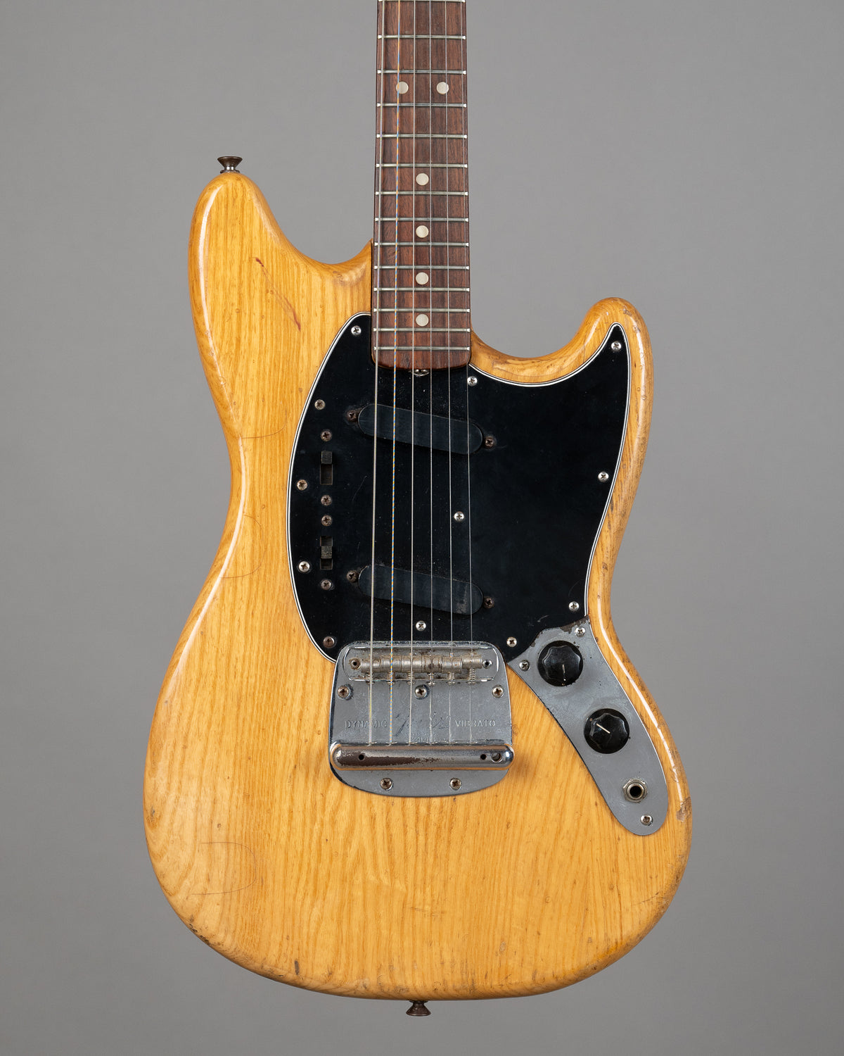 1976 Fender Mustang Natural  (USA, Natural, OHSC)