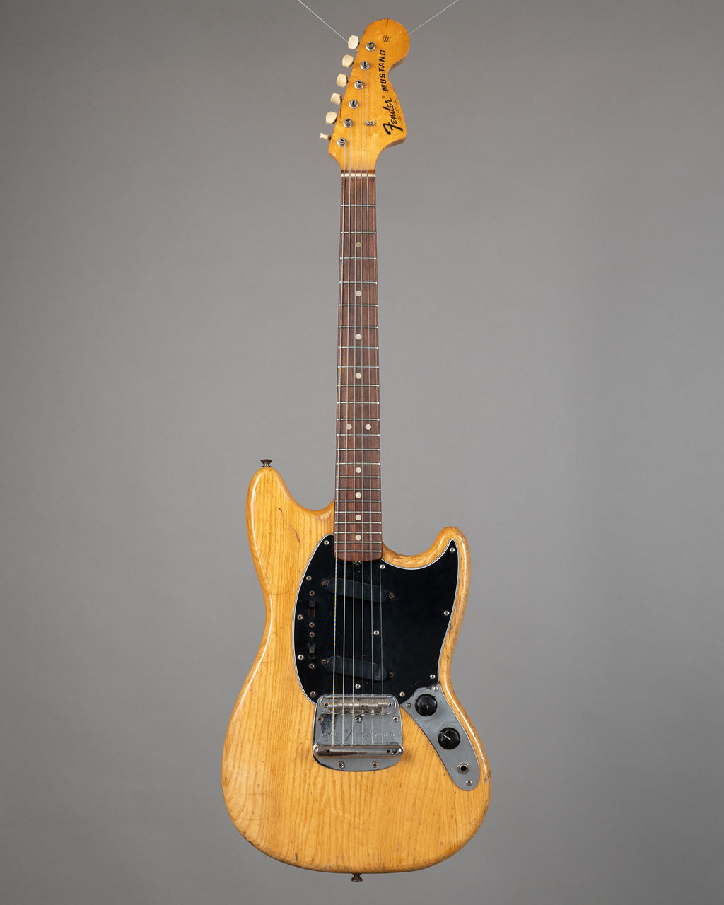 1976 Fender Mustang Natural  (USA, Natural, OHSC)