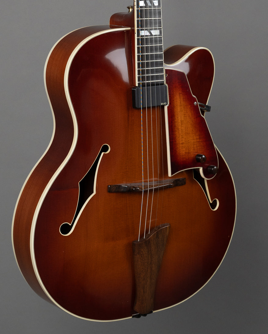 c2010 Woodtone Custom Built Archtop (Australia, Natural, HSC)