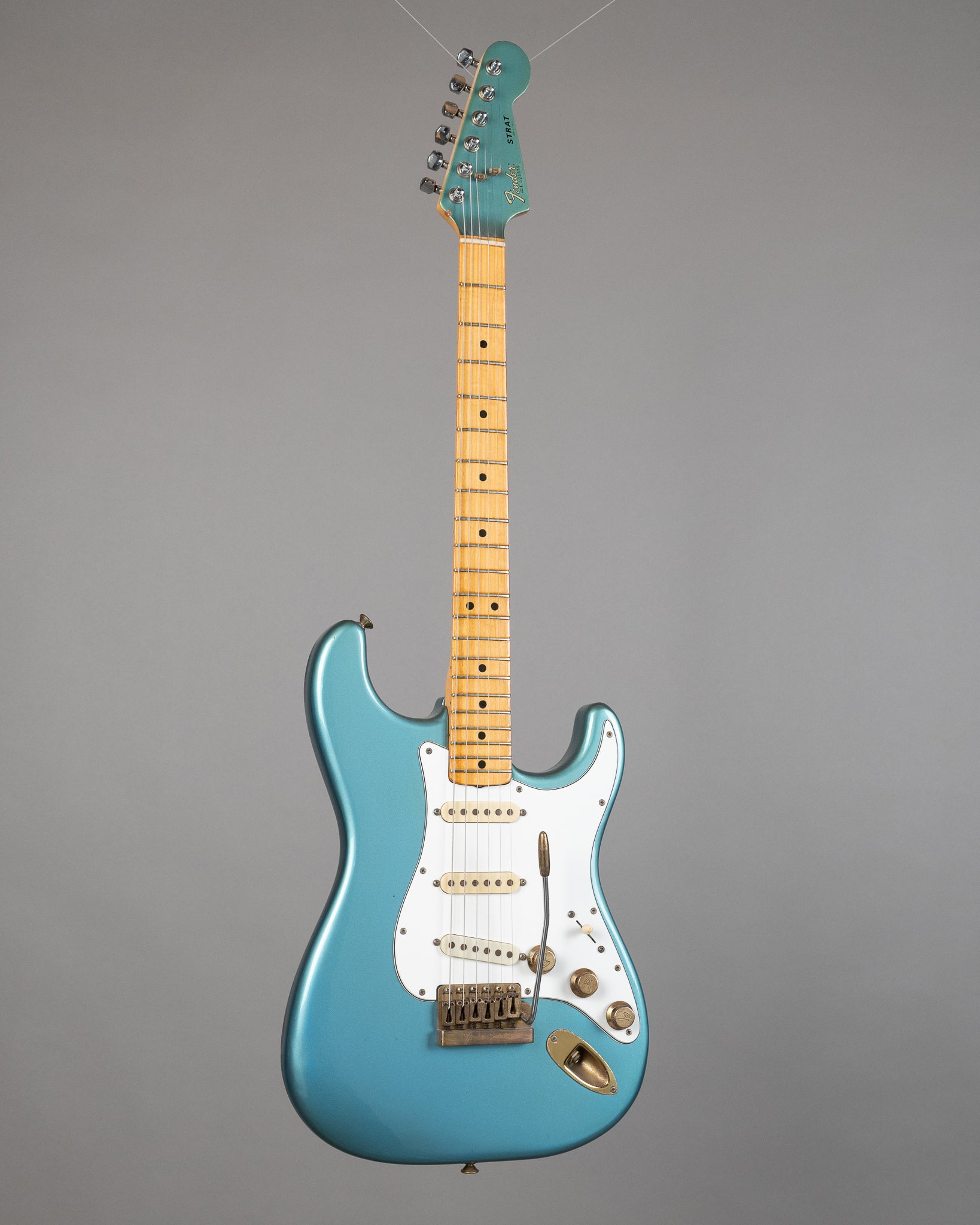 1981 Fender "The Strat" (USA, Placid Blue, HSC)