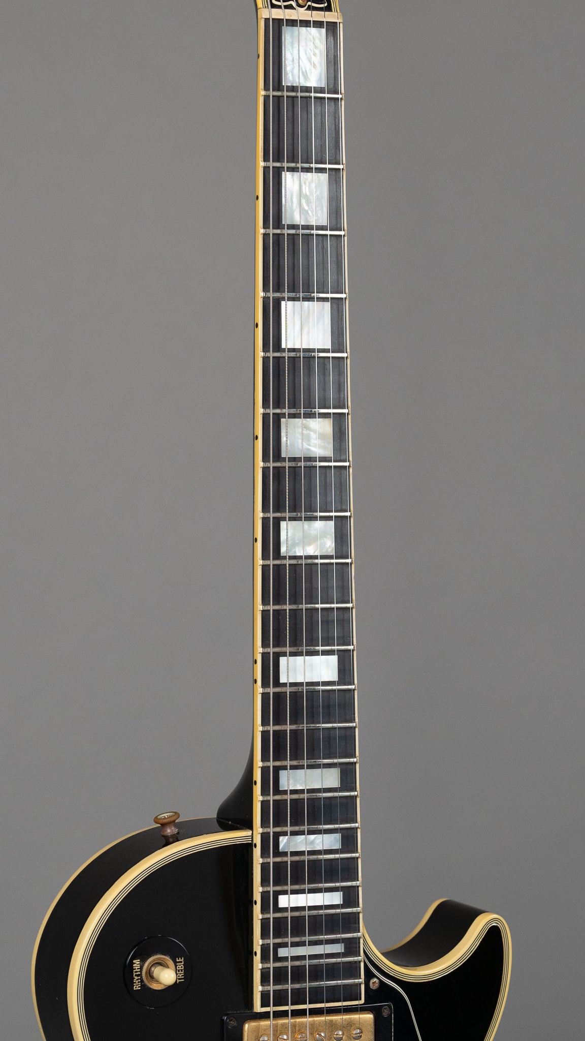1995 Gibson Les Paul Custom USA, Black, OHSC)