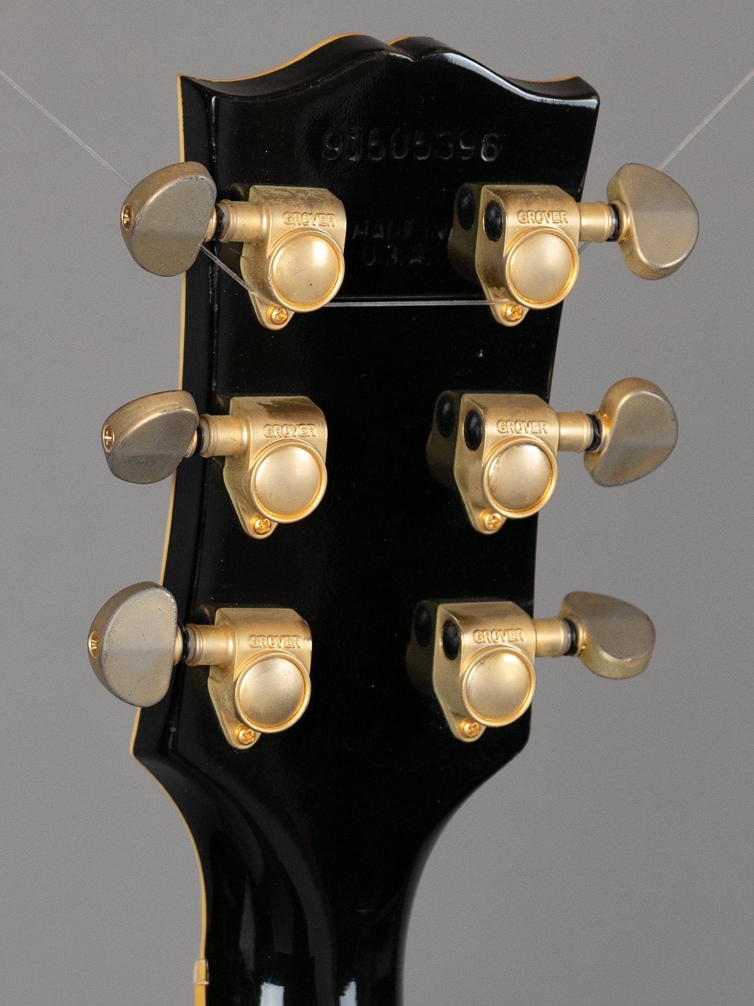 1995 Gibson Les Paul Custom USA, Black, OHSC)