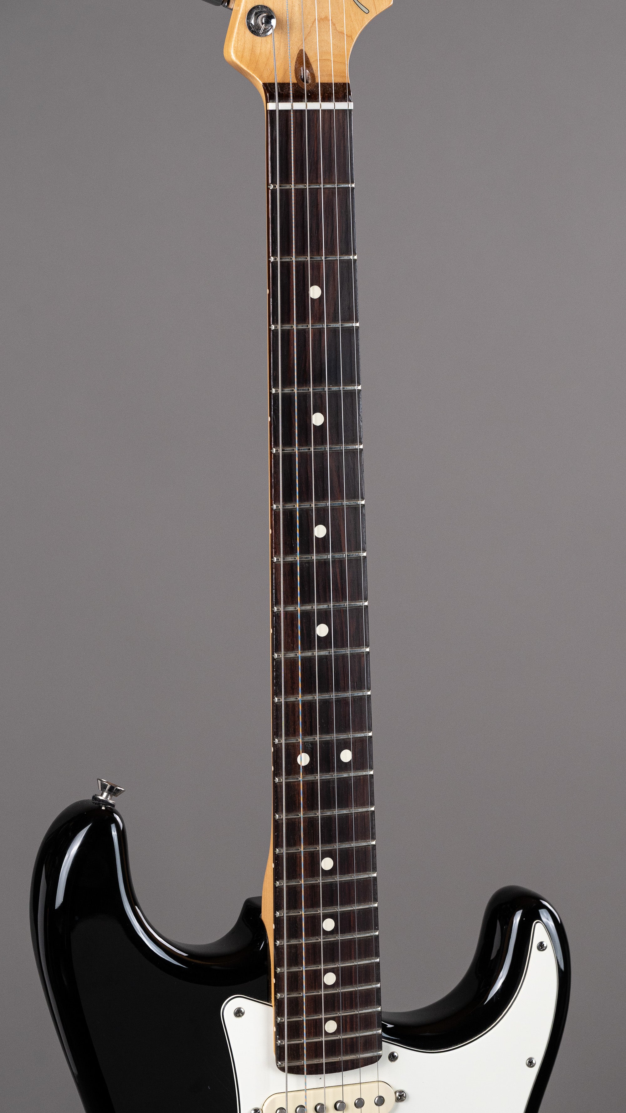 2015 Fender American Standard Stratocaster (USA, Black, OHSC)