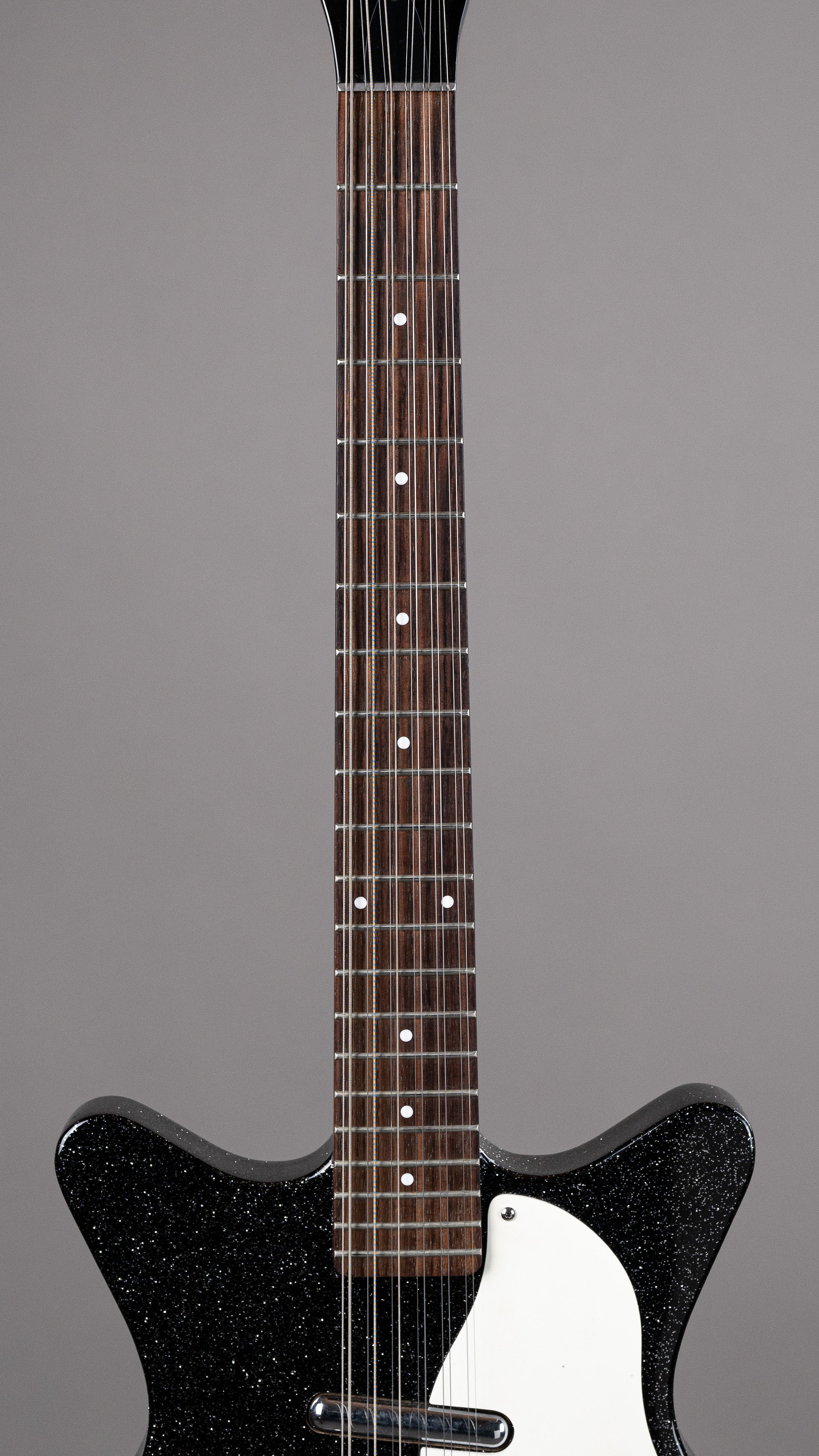 c2010s Danelectro 12 String (Korea, Black Sparkle)