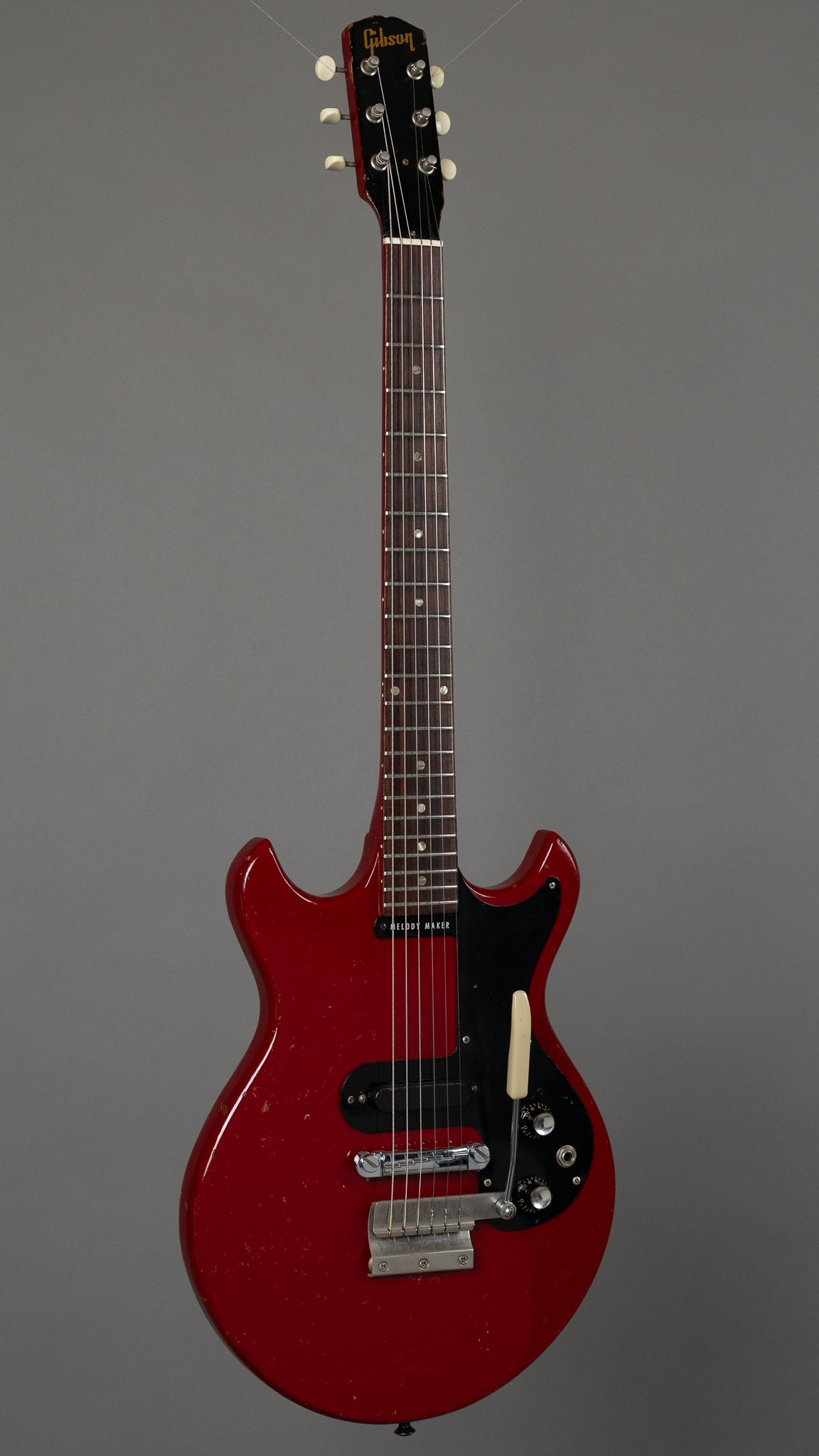 1965 Gibson Melody Maker (USA, Cardinal Red,  Victoria HSC)